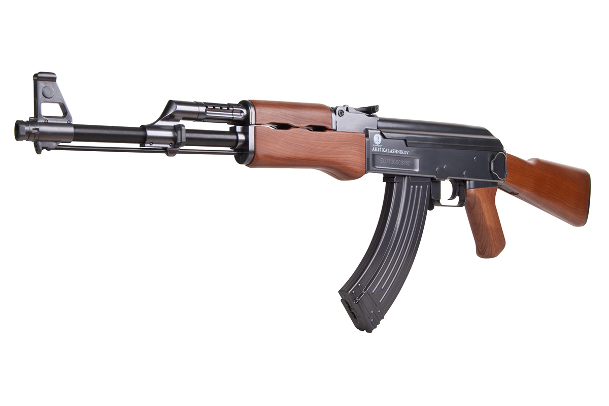 Kalashnikov AK47 Holzoptik 6mm  - Airsoft Federdruck < 0,5 Joule