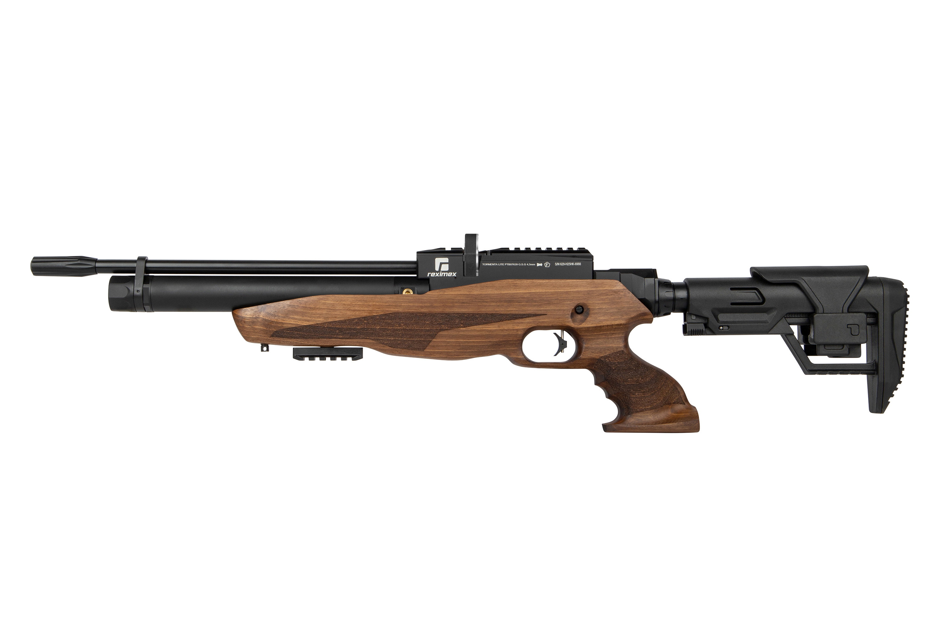 Reximex Tormenta Lite Walnuss  4,5mm - Druckluft Pressluft | PCP