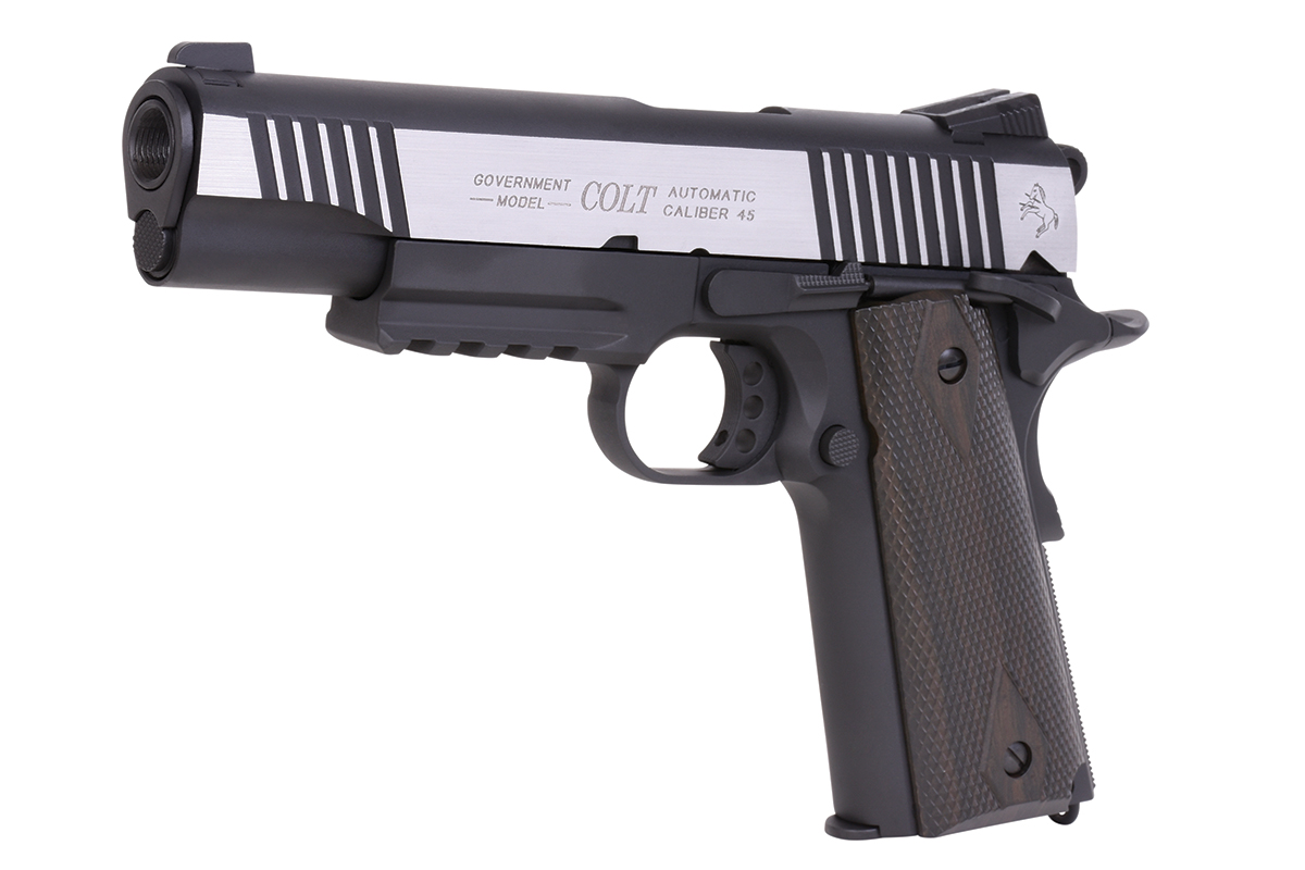 Colt 1911 Railgun Bicolor 6mm - Airsoft Co2 BlowBack