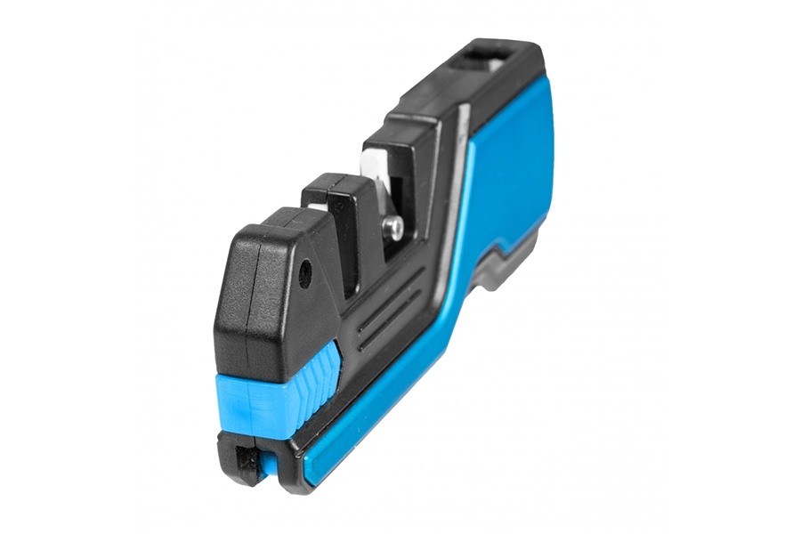 THE EDGE bushSHARP Messerschärfer Multitool blau