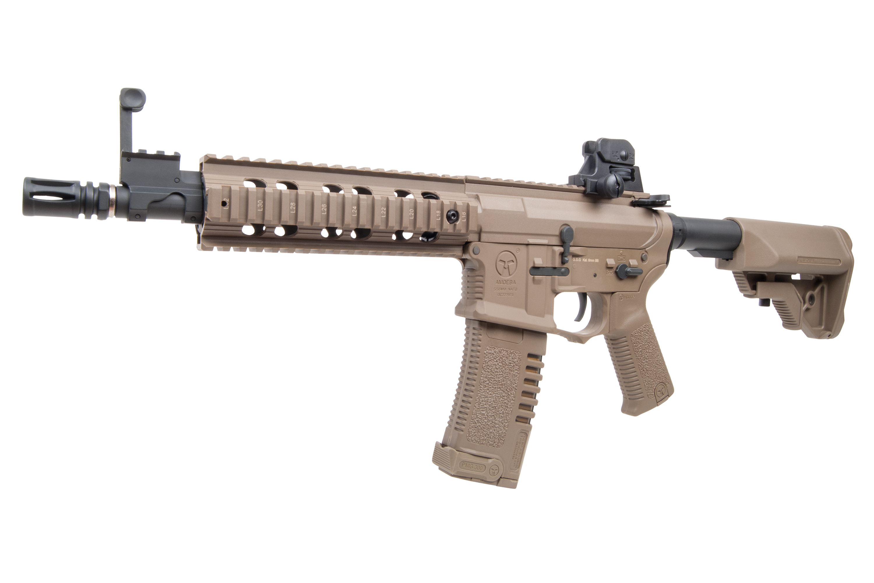 Ares Amoeba M4 008 FDE Dark Earth 6mm - Airsoft AEG < 0,5 Joule