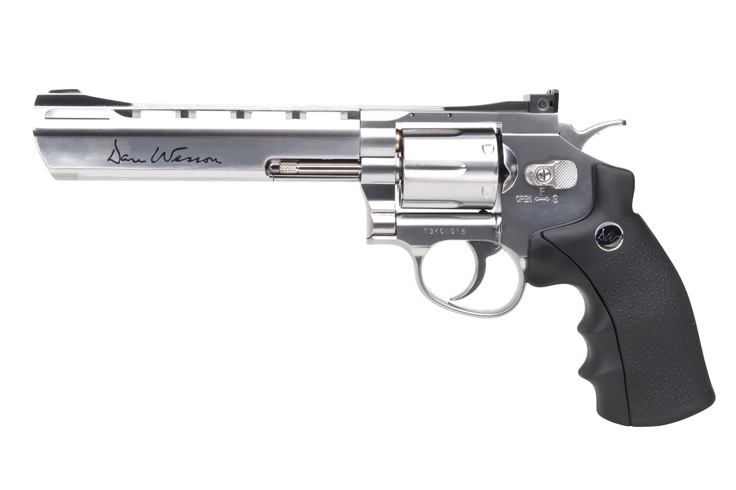 Dan Wesson 6" .177 Silber 4,5mm - Druckluft Co2