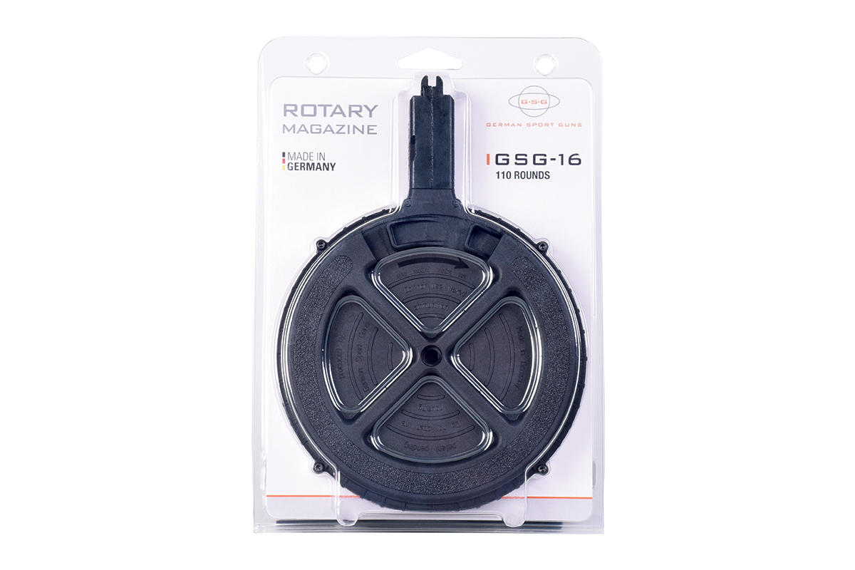 GSG 16 Rotary Trommelmagazin 110 Schuss .22lr - Firearms