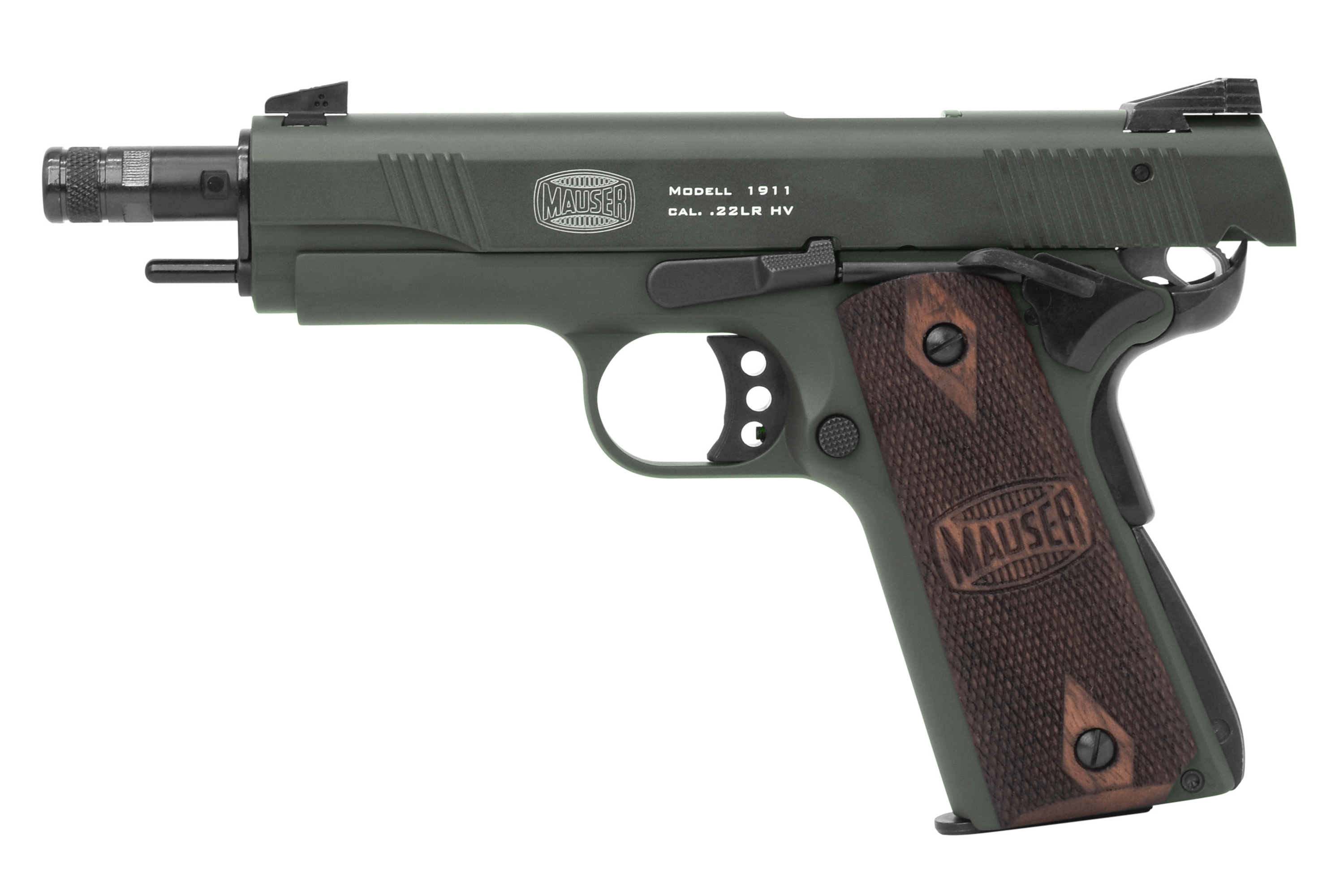 Mauser 1911 OD Green .22lr HV - Selbstladepistole