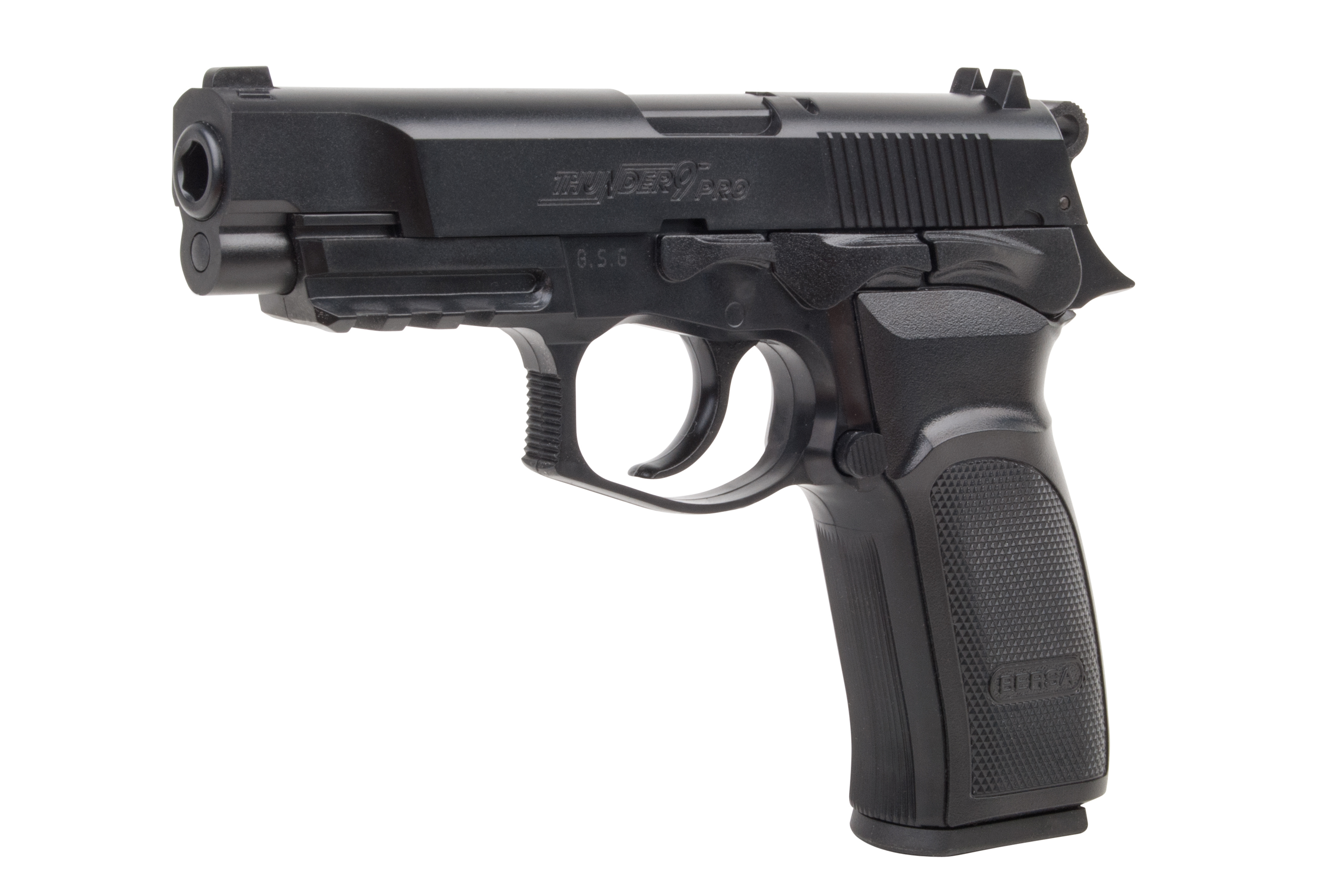 Bersa Thunder 9 Pro Schwarz 4,5mm BB - Druckluft Co2 Non BlowBack