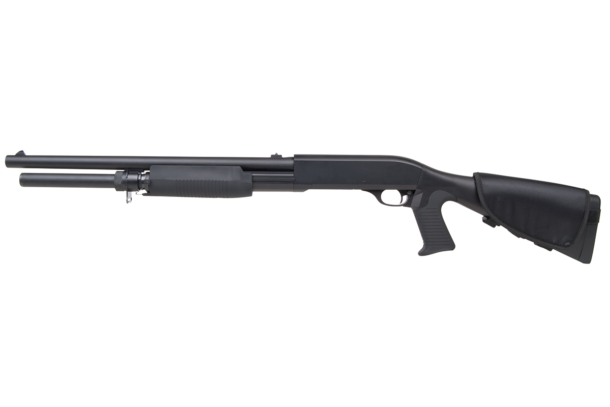 Franchi SAS 12 Schwarz 6mm - Airsoft Federdruck Pump Gun