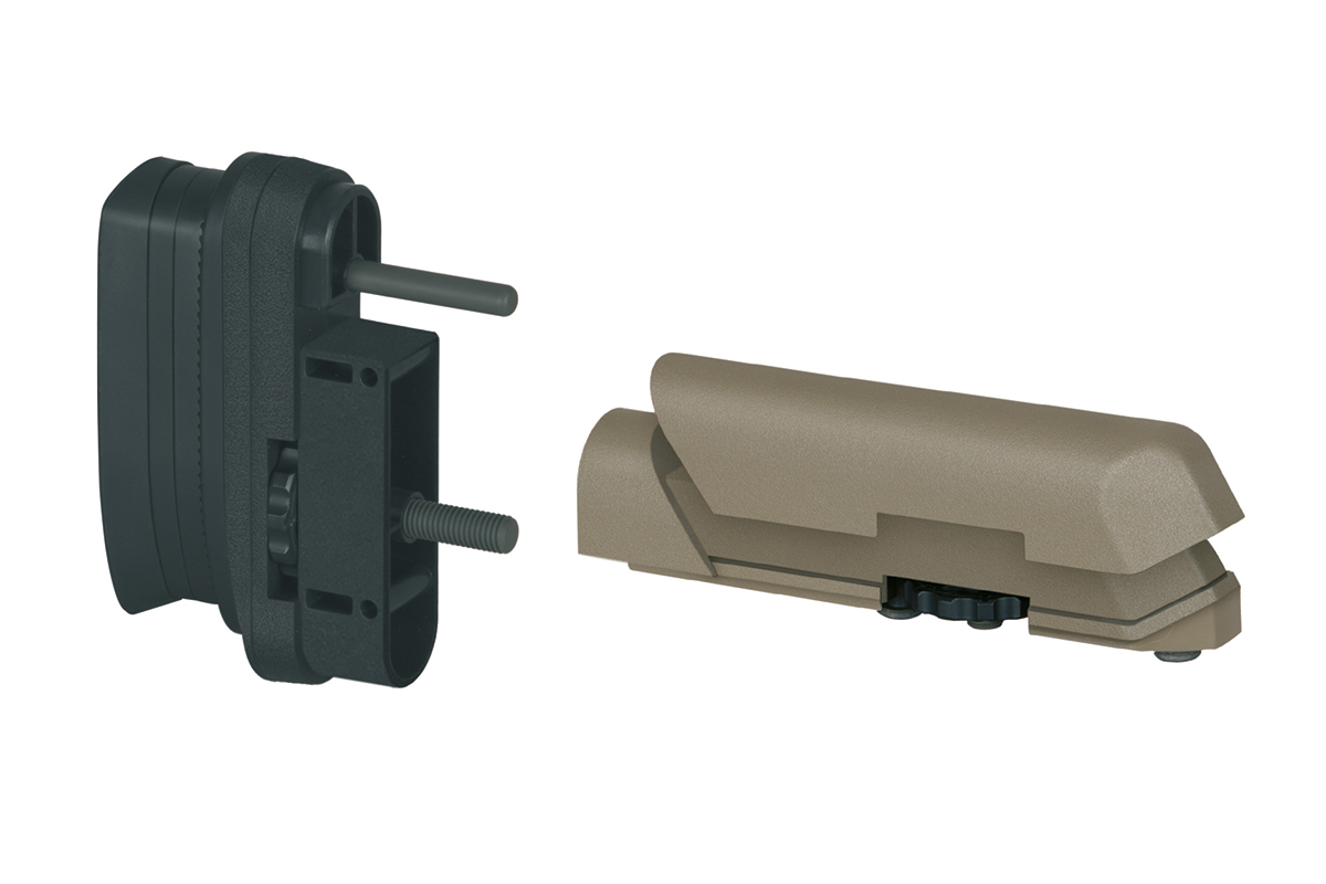 Amoeba Schaftbacke + Schaftkappe Striker S1 dark earth Amoeba Schaftbacke + Schaftkappe Striker S1 dark earth