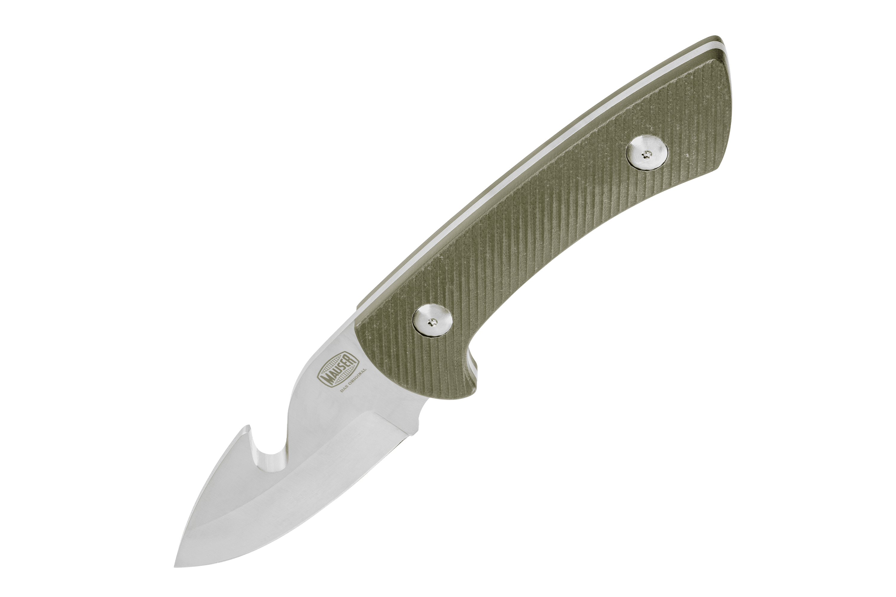 Mauser Skinner Aufbrechmesser grün | Feststehende Messer
