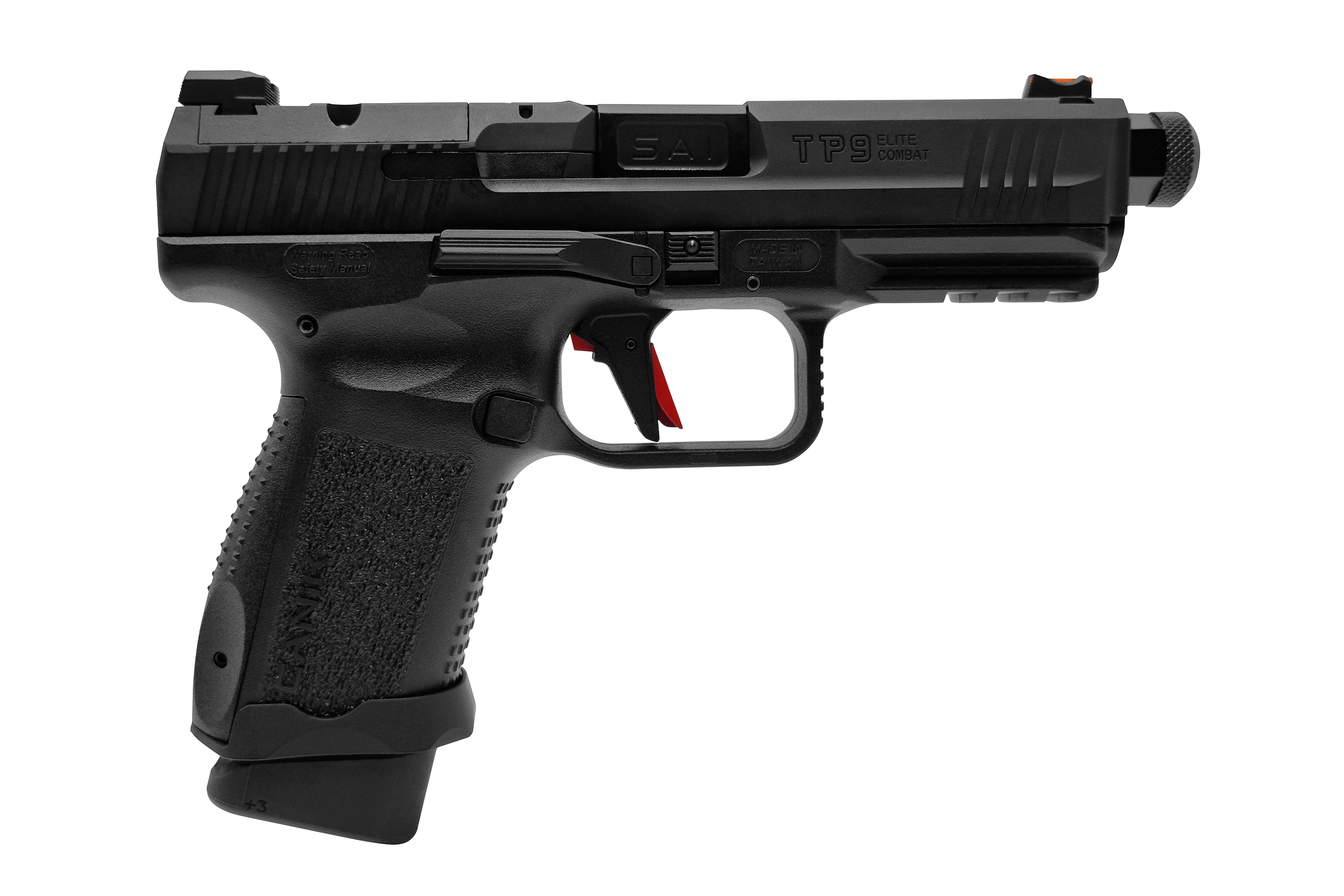 Canik TP 9 Elite Combat Schwarz 6mm - Airsoft Gas BlowBack