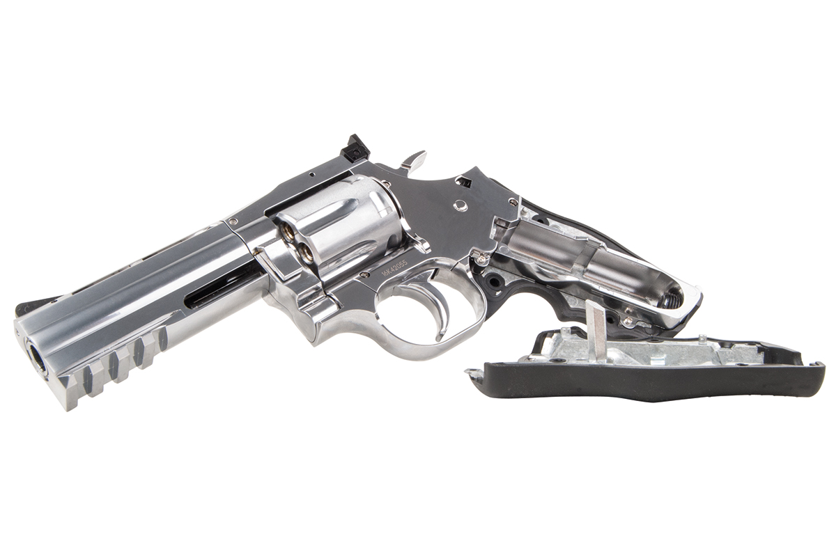 Dan Wesson 715 4" .177 Silber 4,5mm - Druckluft Co2