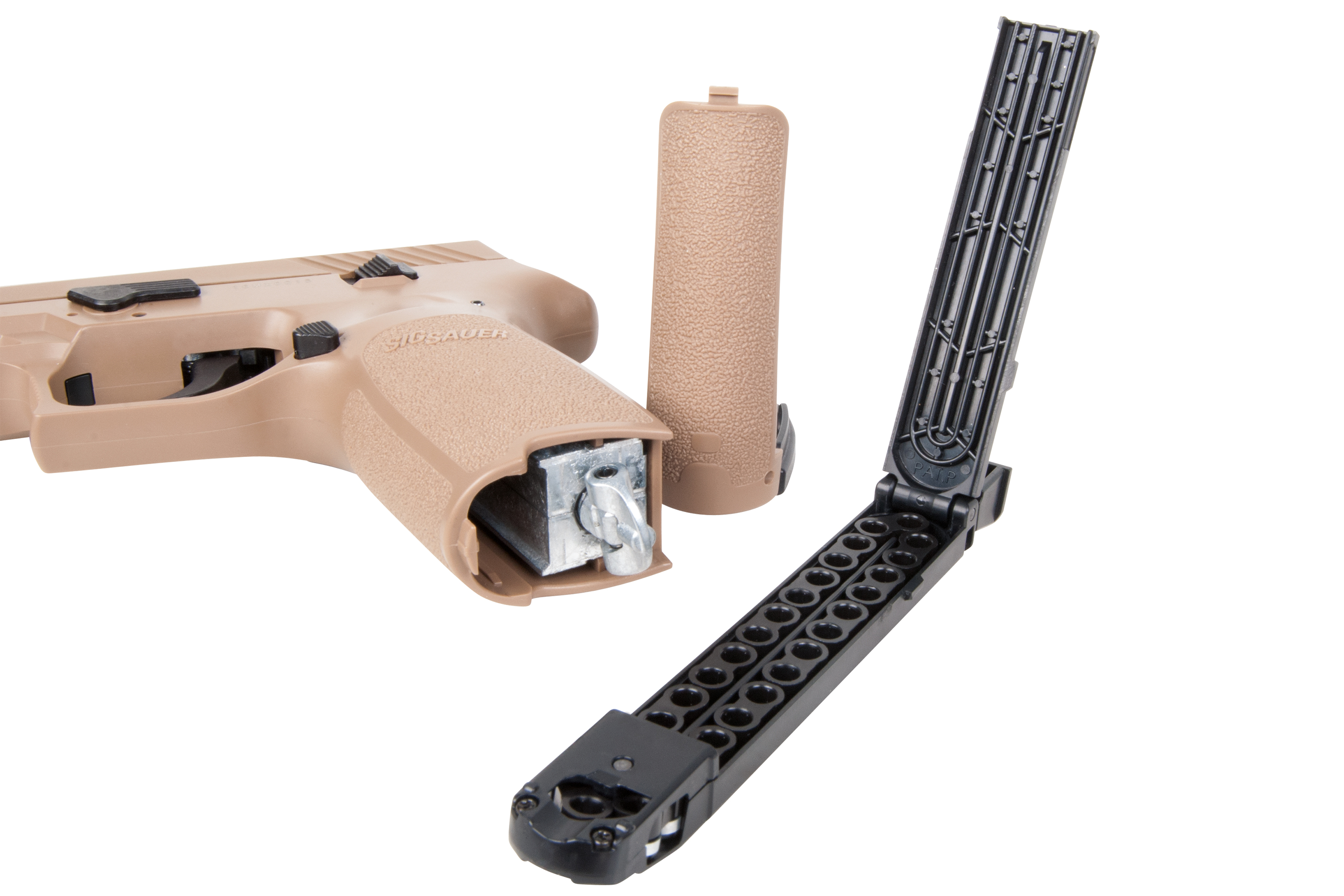 SIG SAUER P320 Coyote Tan 4,5mm - Druckluft Co2 BlowBack SIG SAUER P320 Coyote Tan 4,5mm - Druckluft Co2 BlowBack