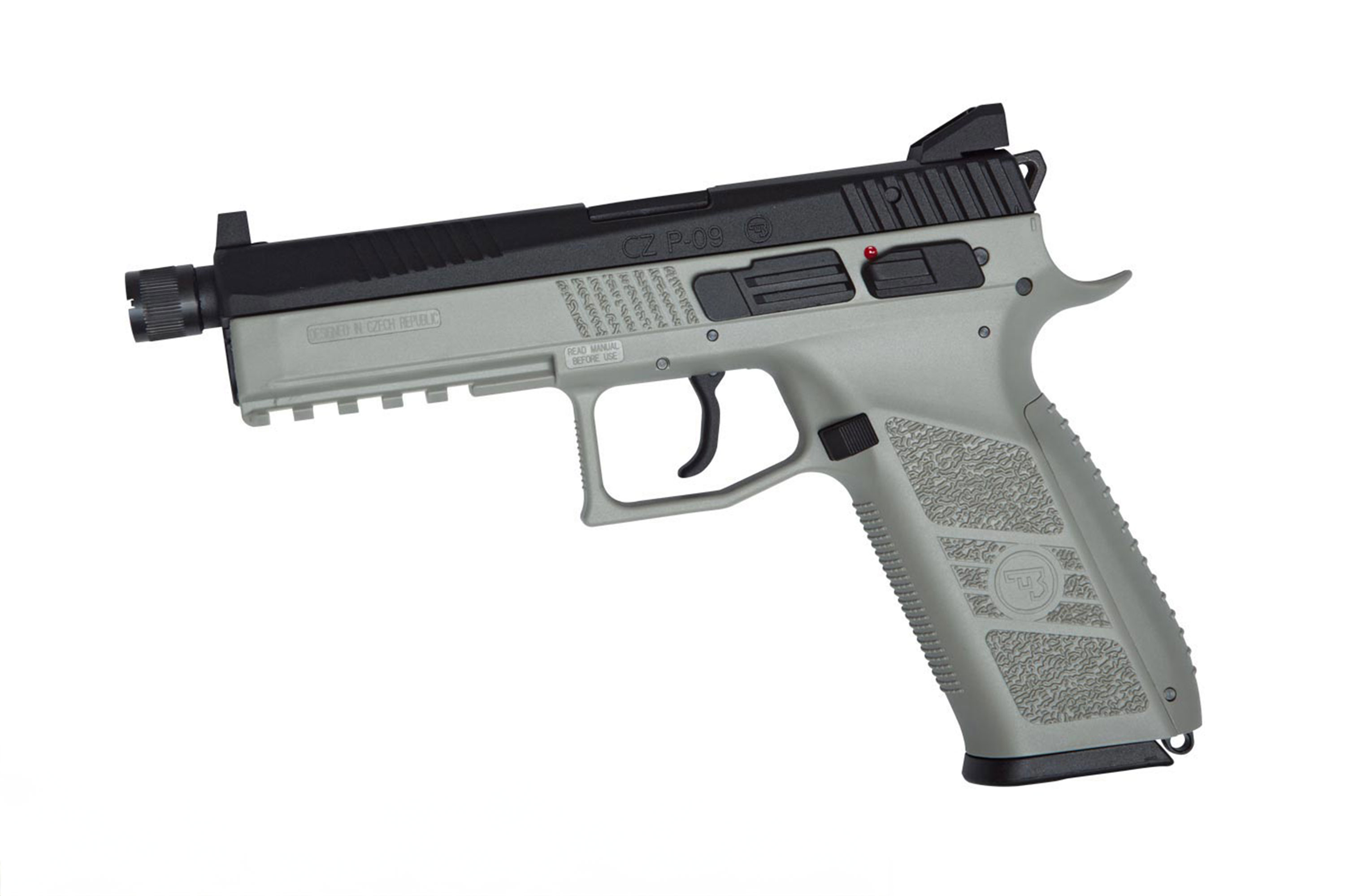 CZ P-09 Metallschlitten Urban Grey 6mm - Airsoft Co2 BlowBack