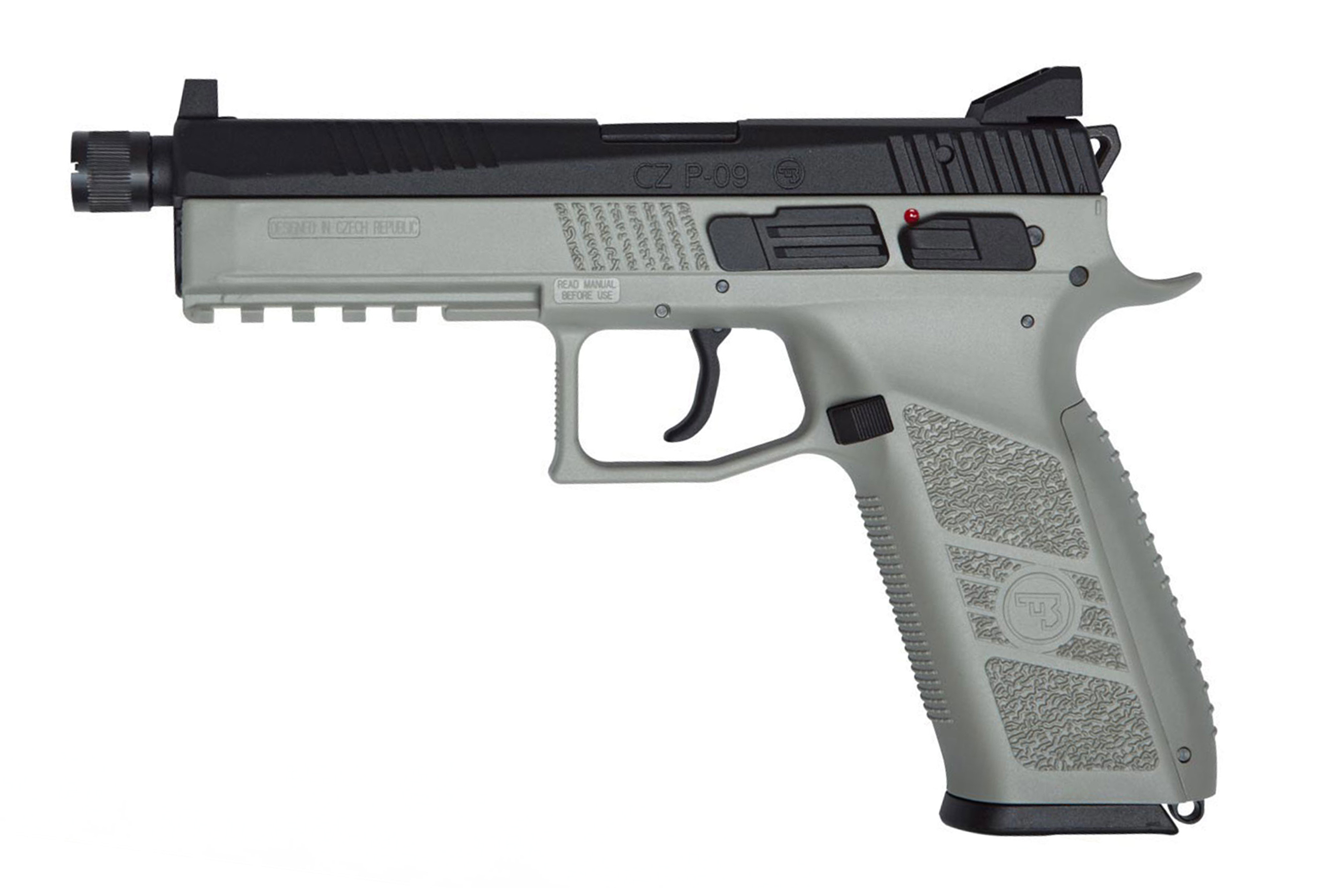 CZ P-09 Metallschlitten Urban Grey 6mm - Airsoft Co2 BlowBack CZ P-09 Metallschlitten Urban Grey 6mm - Airsoft Co2 BlowBack
