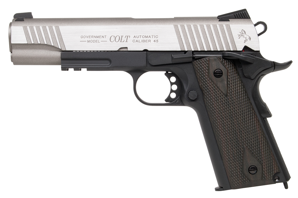 Colt 1911 Railgun Bicolor 6mm - Airsoft Co2 BlowBack