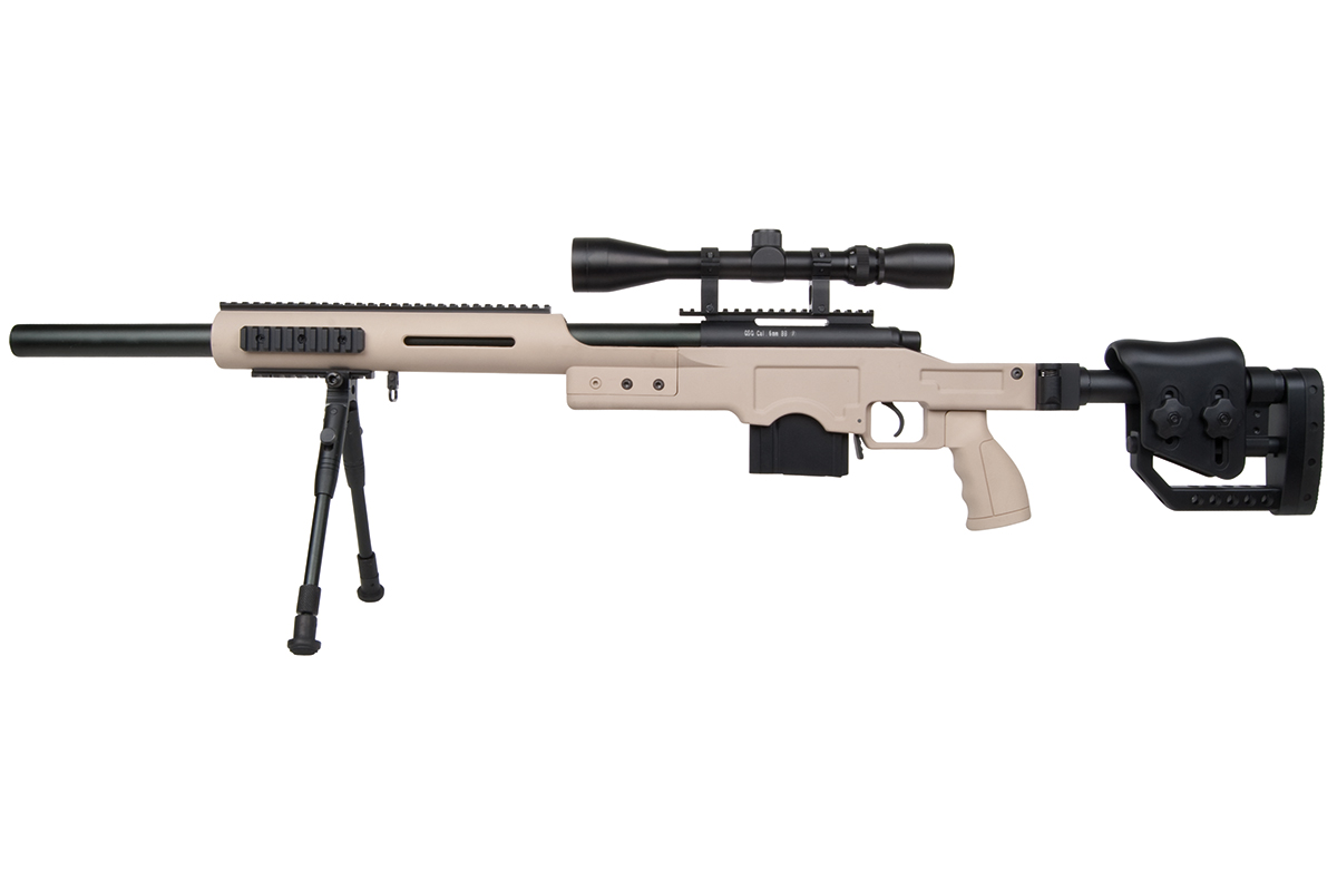 GSG 4410 Sniper Tan 6mm - Airsoft Federdruck