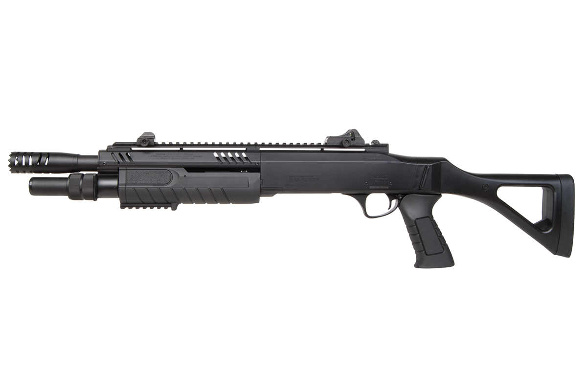 Fabarm STF12 11" Schwarz 6mm - Airsoft Federdruck Pumpgun | B-Ware