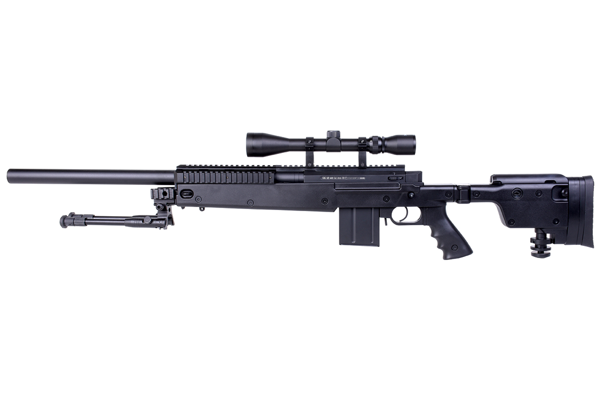 GSG 4406 Sniper Schwarz 6mm - Airsoft Federdruck