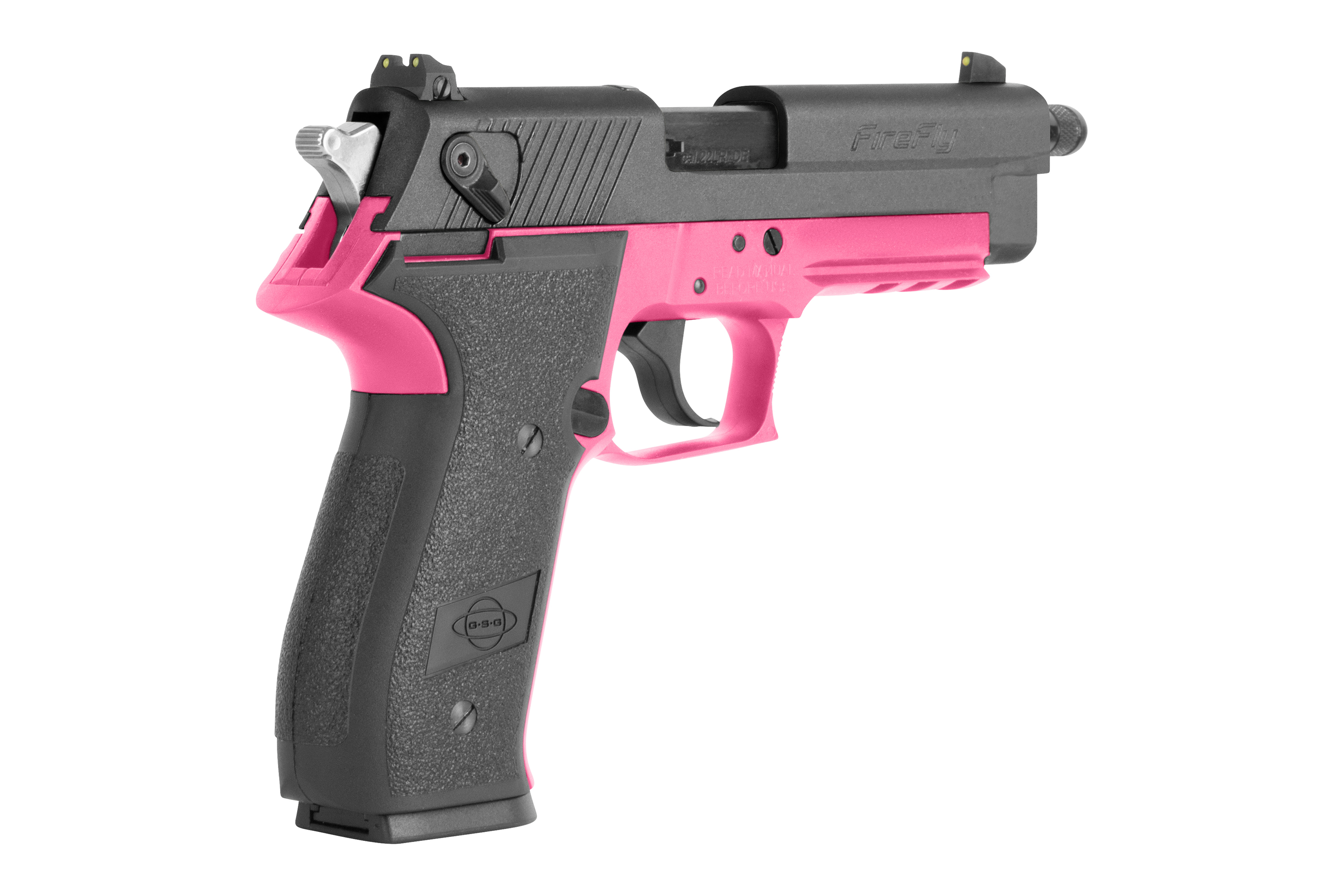 GSG FireFly SD Pink .22lr HV - Selbstladepistole