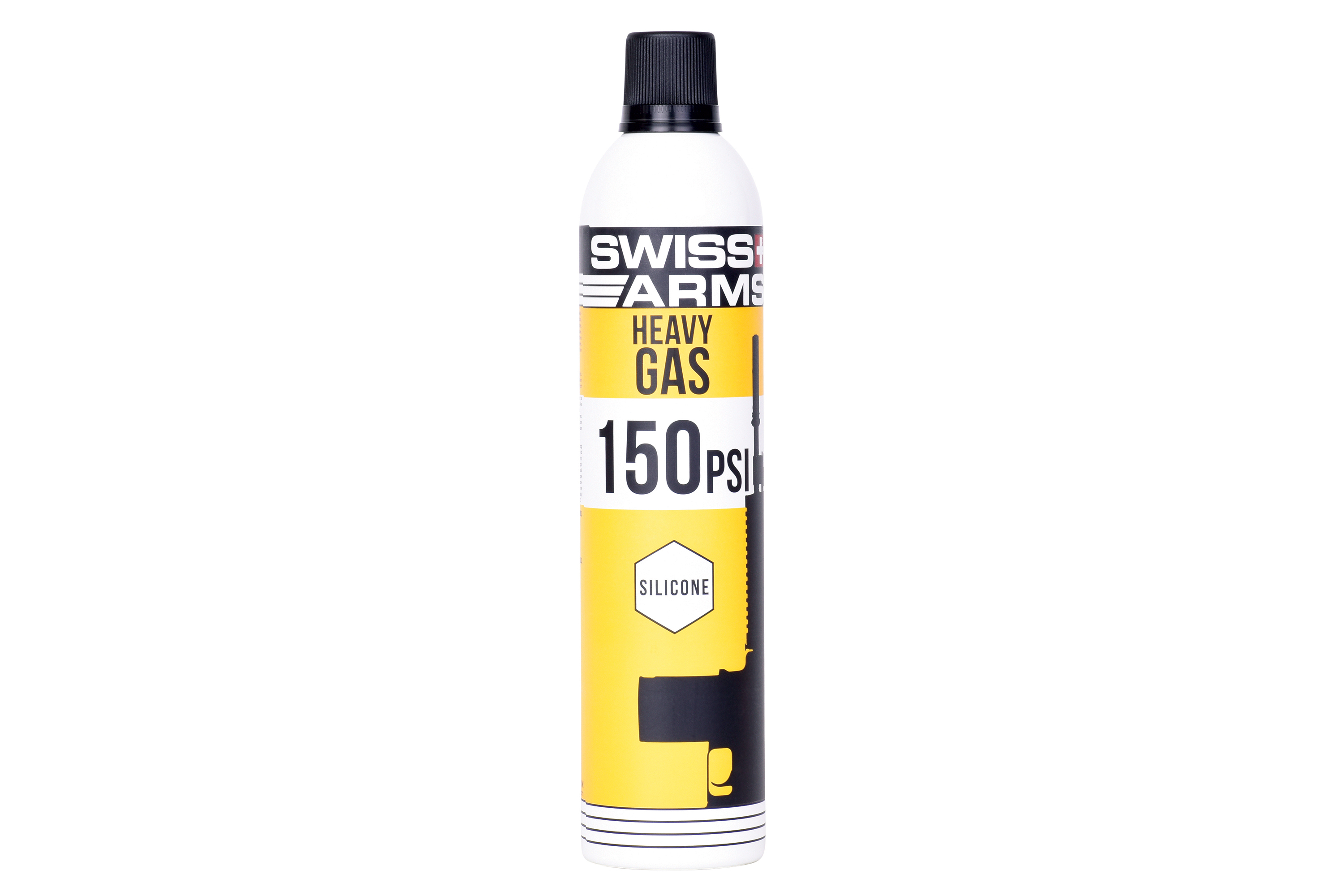 Swiss Arms Heavy Gas 600 ml silikonhaltig - Airsoft