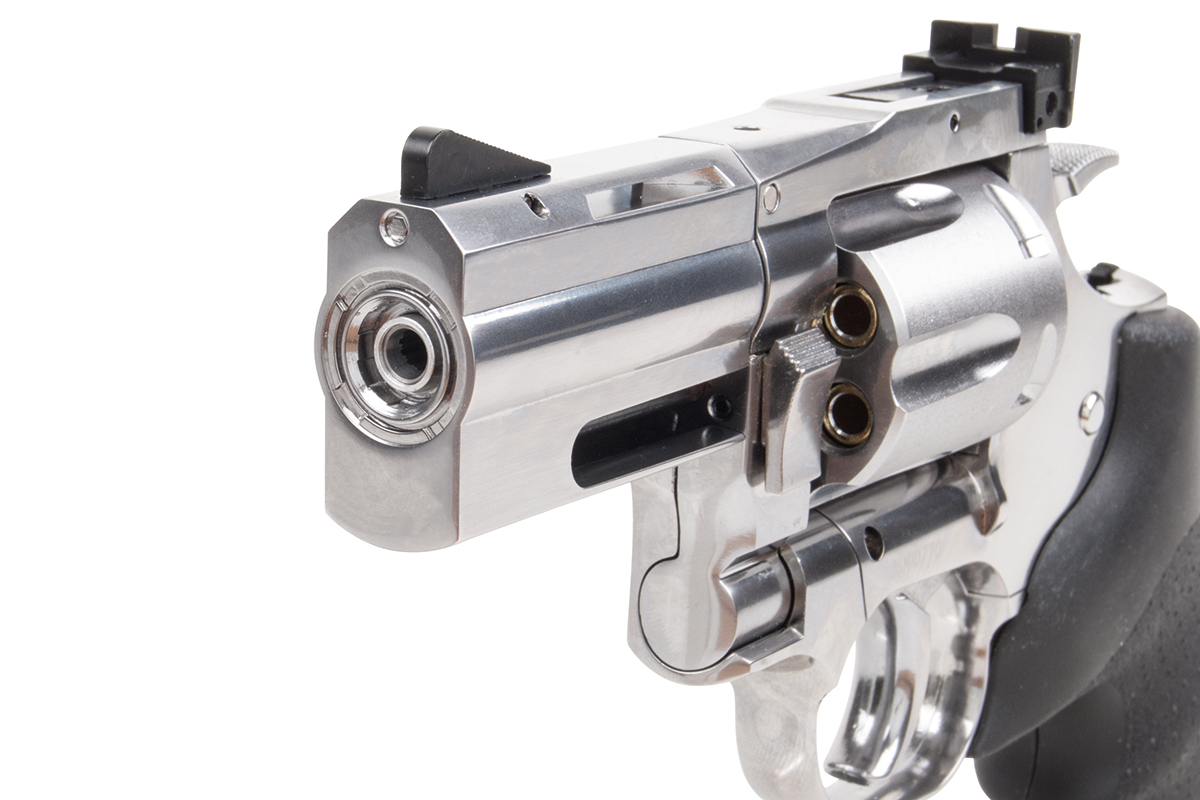 Dan Wesson 715 2,5" .177 Silber 4,5mm - Druckluft Co2