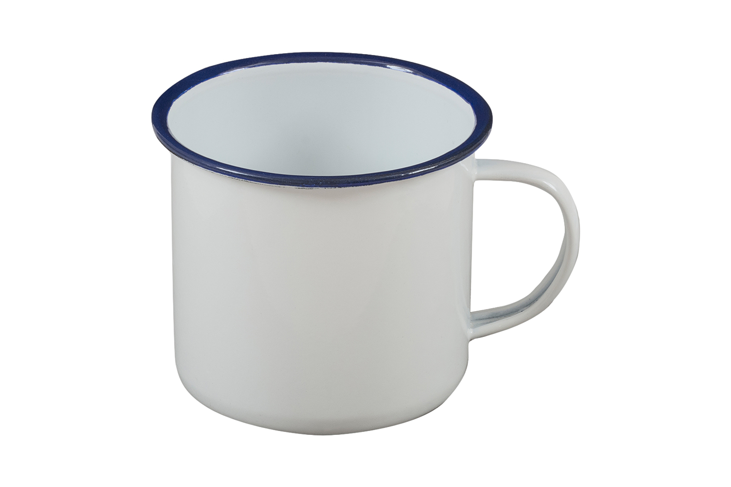Highlander Emaille Tasse Vintage 560ml Weiß