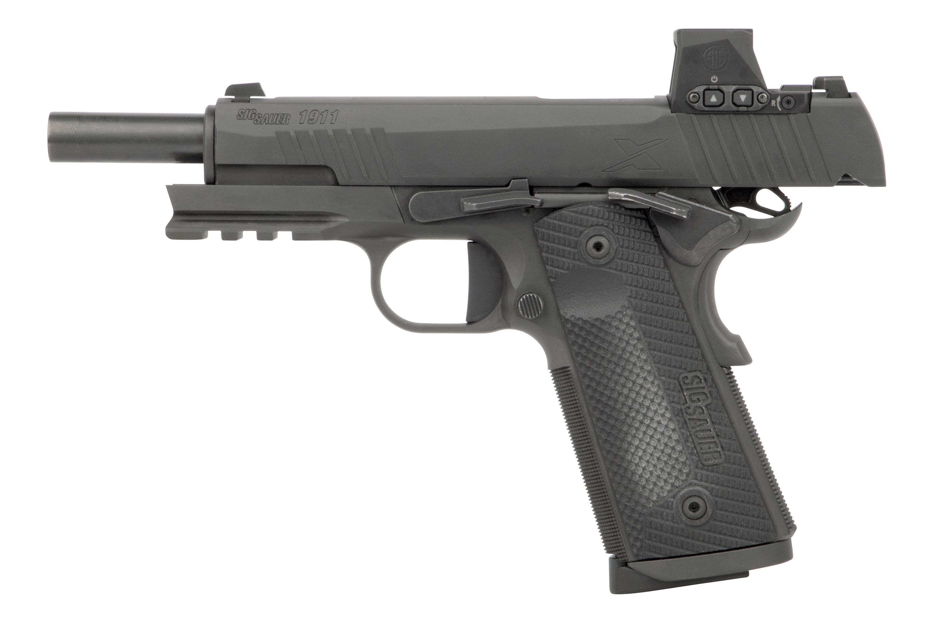 SIG SAUER 1911-X inkl. ROMEO-X Compact Schwarz .45 ACP - Selbstladepistole