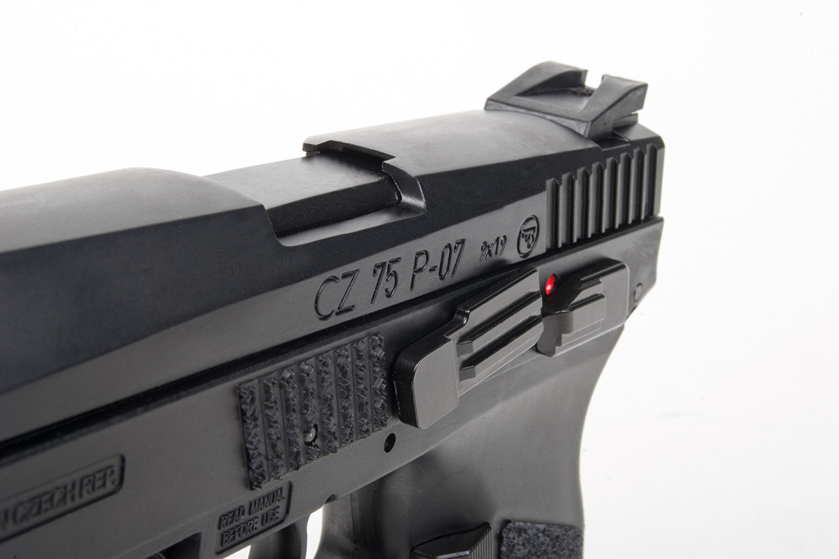 CZ 75 P-07 Duty Schwarz 4,5mm BB - Druckluft Co2 BlowBack