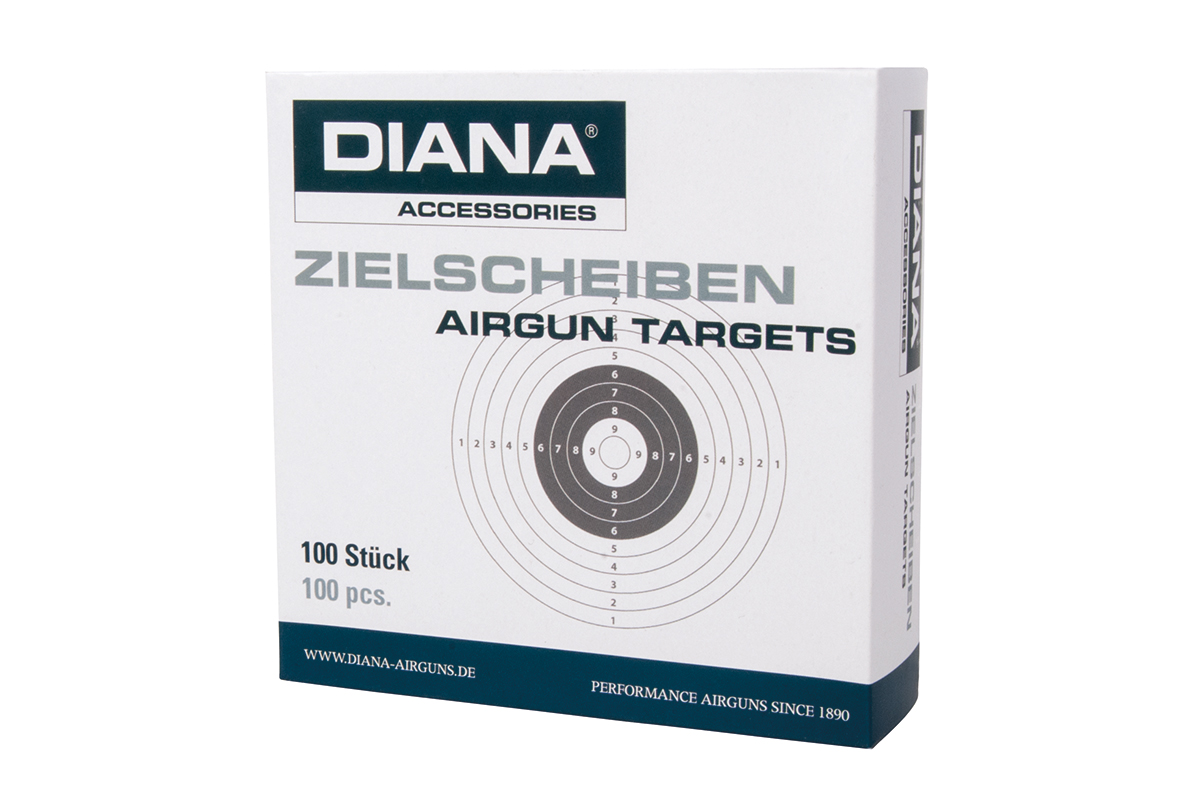 DIANA Zielscheiben 14x14 cm 100Stk - Airsoft | Druckluft