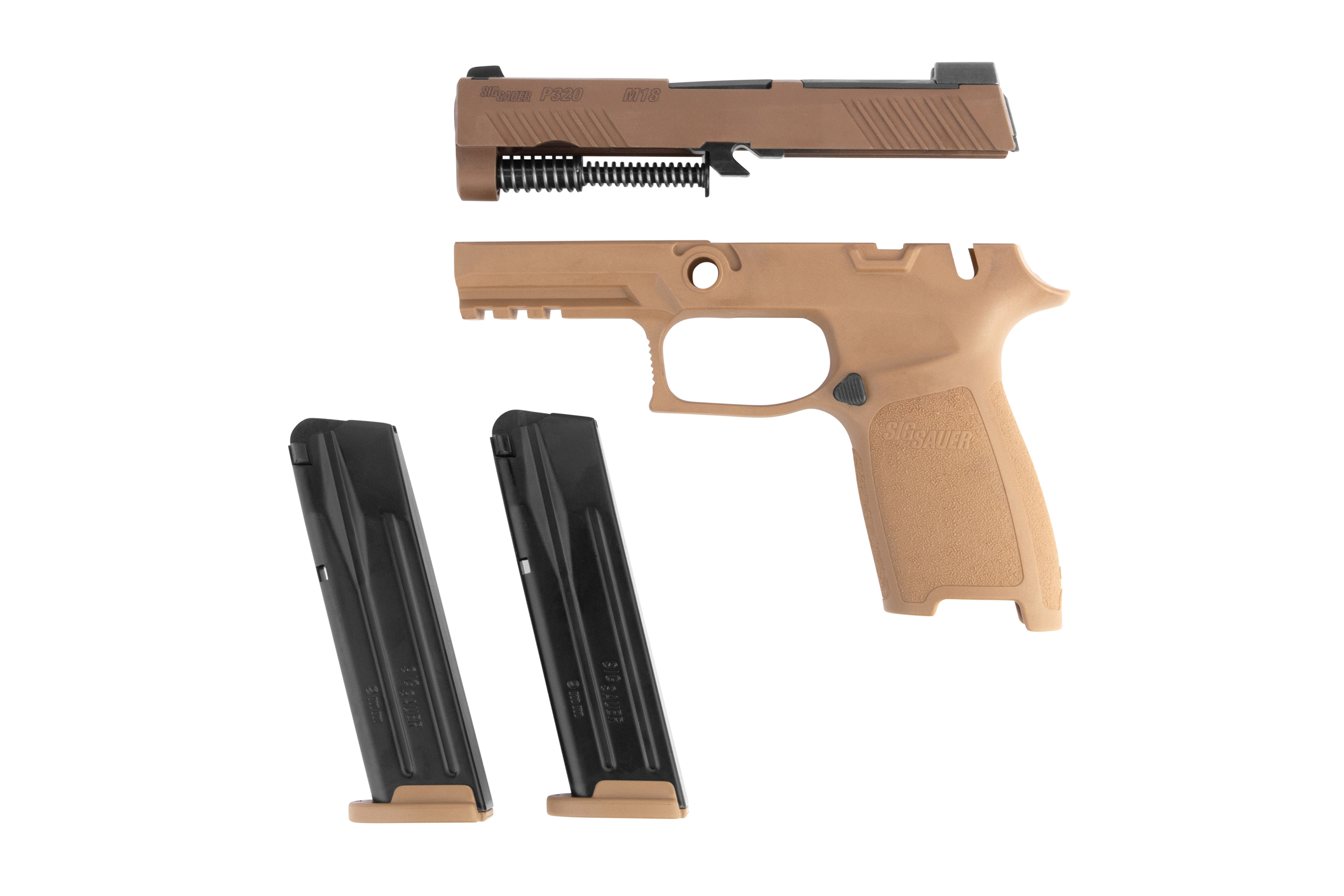 SIG SAUER P320-M18 Wechselsystem 9 mm Luger - Firearms