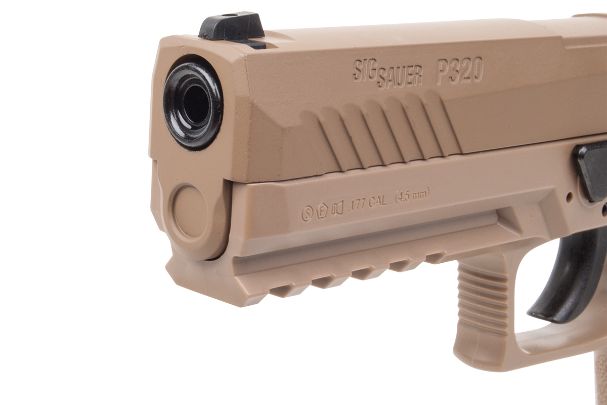 Sig Sauer P320 Coyote Tan 4,5mm - Druckluft Co2 BlowBack
