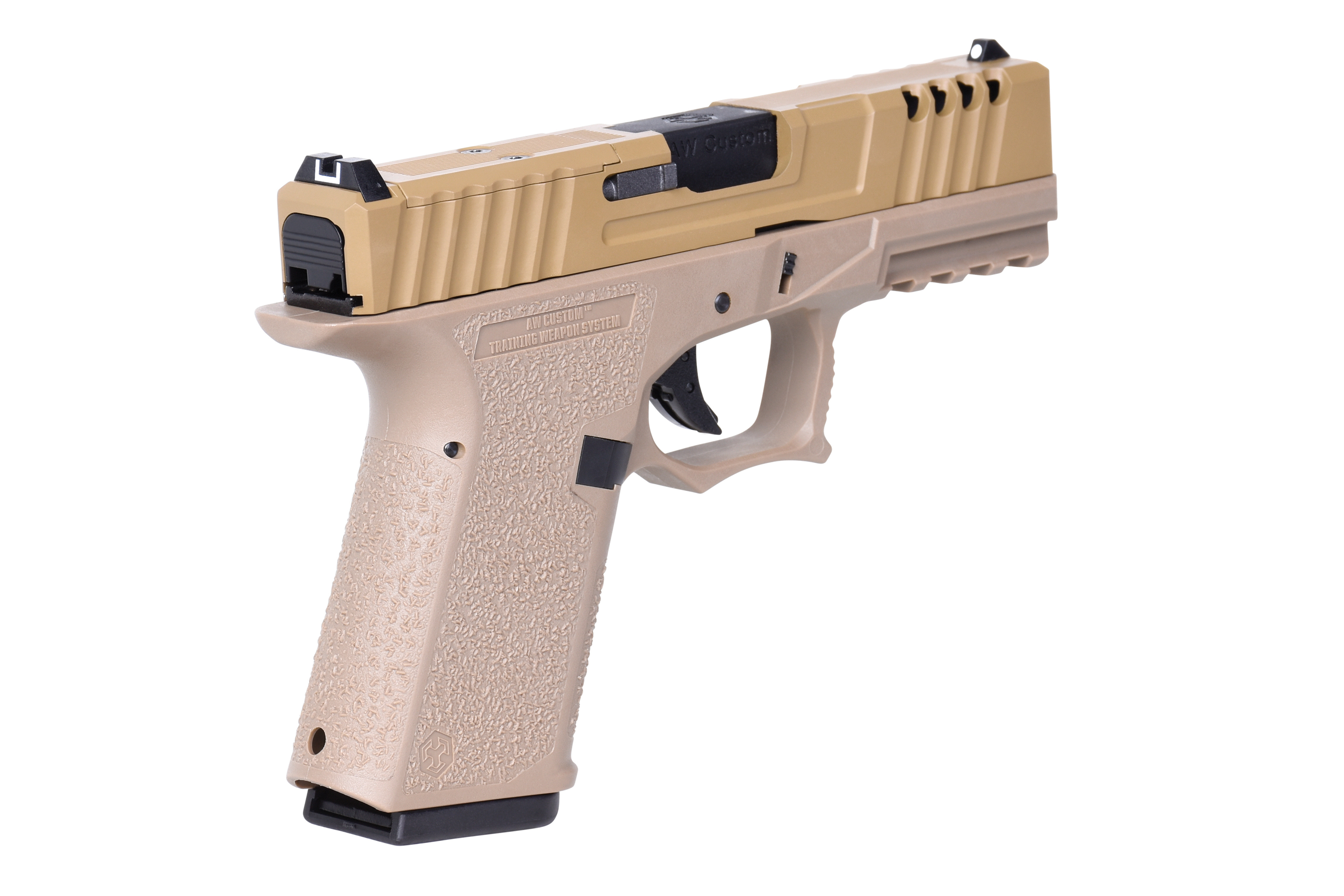 AW Custom VX9 Mod. 1 Precut FDE 6mm - Airsoft Gas BlowBack AW Custom VX9 Mod. 1 Precut FDE 6mm - Airsoft Gas BlowBack