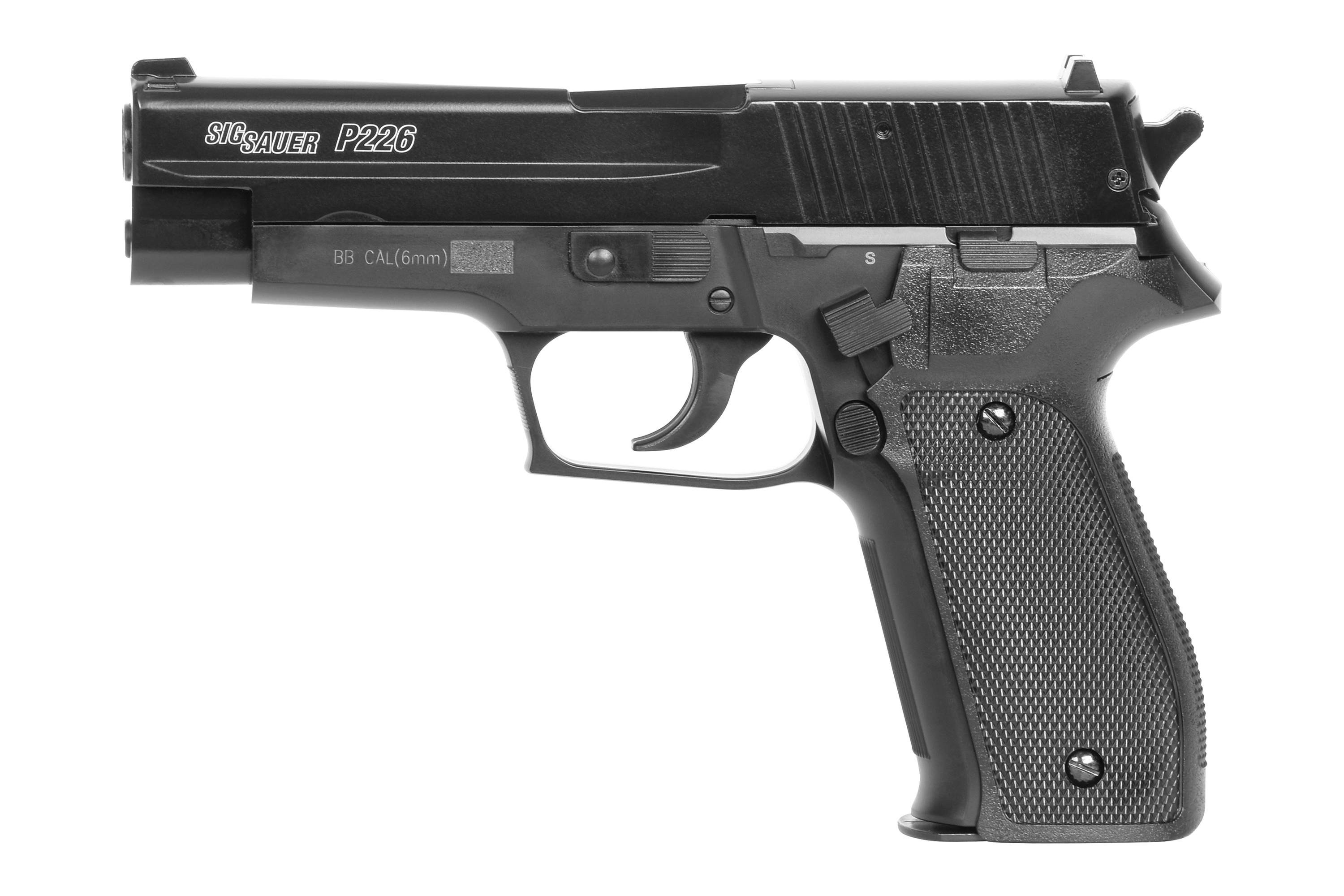 SIG SAUER P226 HPA Schwarz 6mm - Airsoft Federdruck < 0,5 Joule SIG SAUER P226 HPA Schwarz 6mm - Airsoft Federdruck < 0,5 Joule