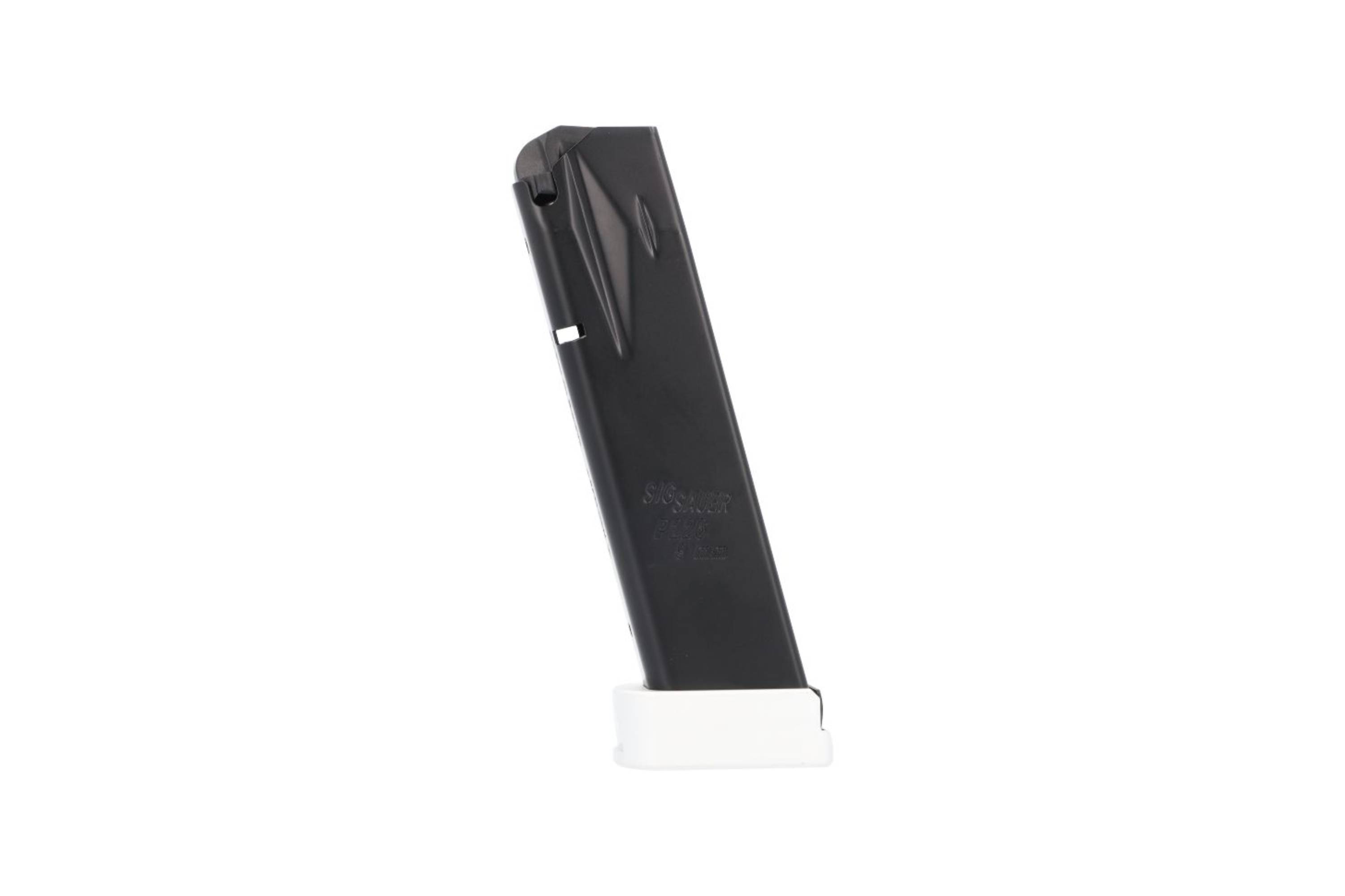 SIG SAUER P226 Magazin mit Extension Magazinboden Silber 20 Schuss 9mm Luger - Firearms