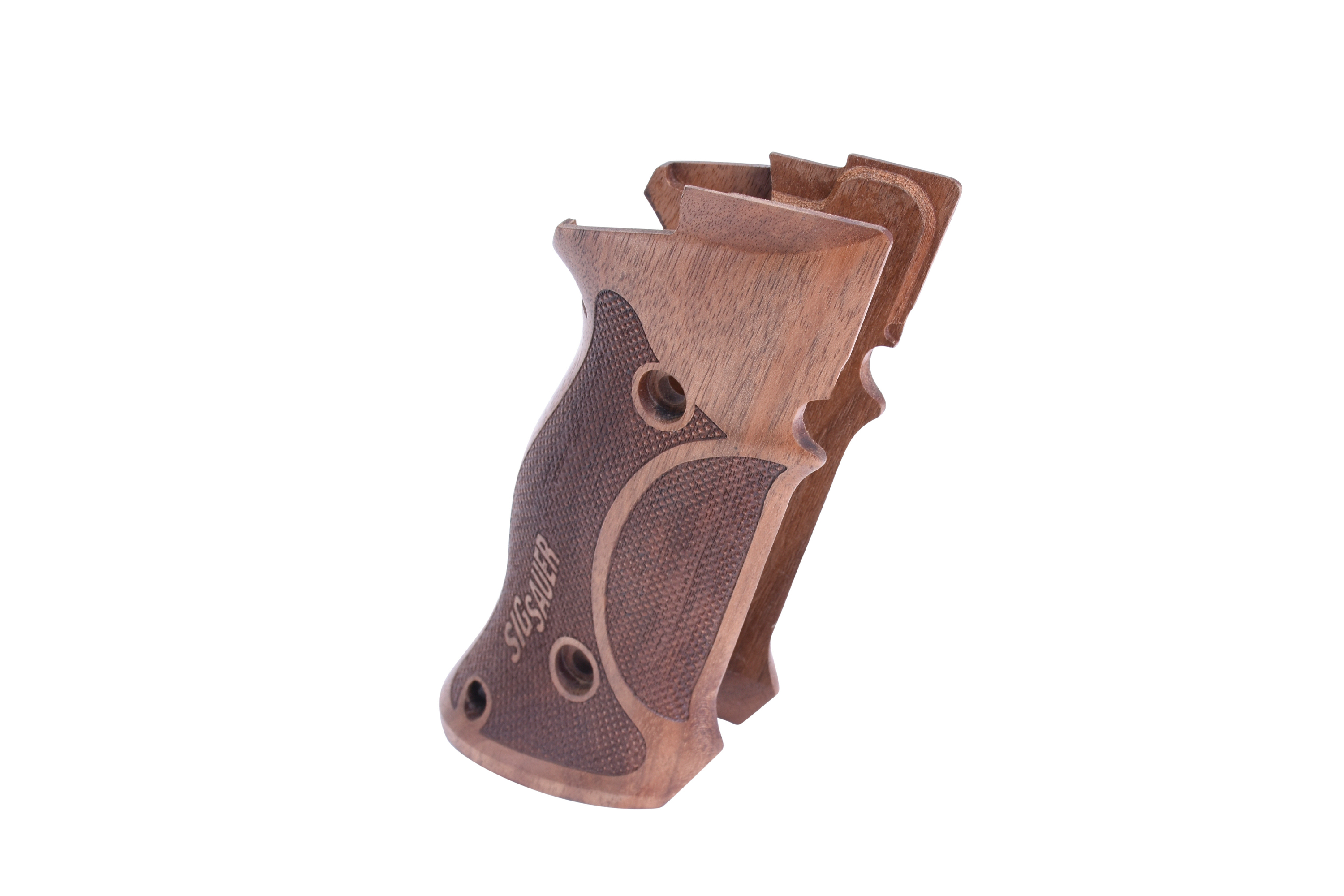 SIG SAUER P220 X-Serie Holzgriffschalen lang Nussbraun