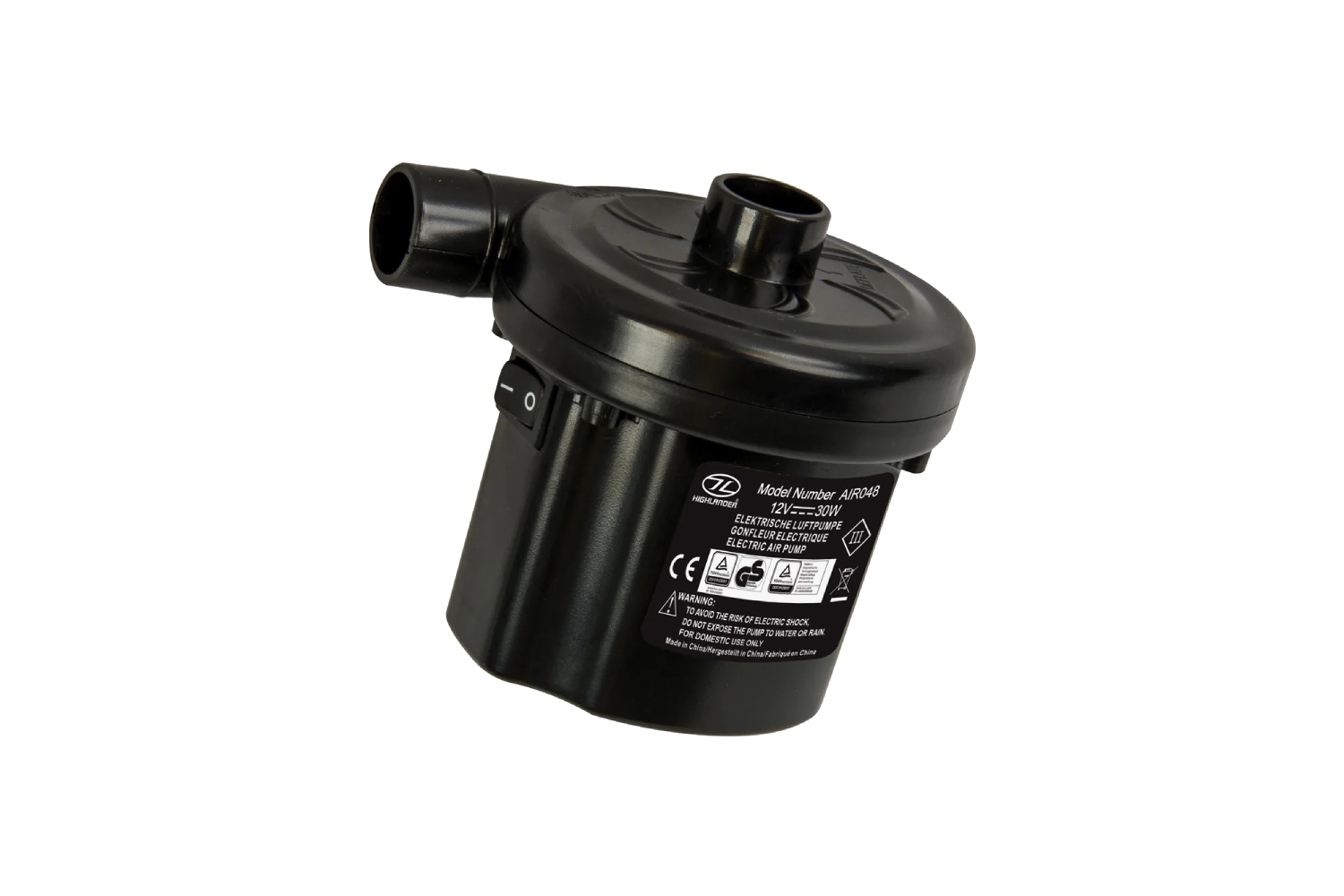 Highlander Elektische Luftpumpe Whirlwind Dual