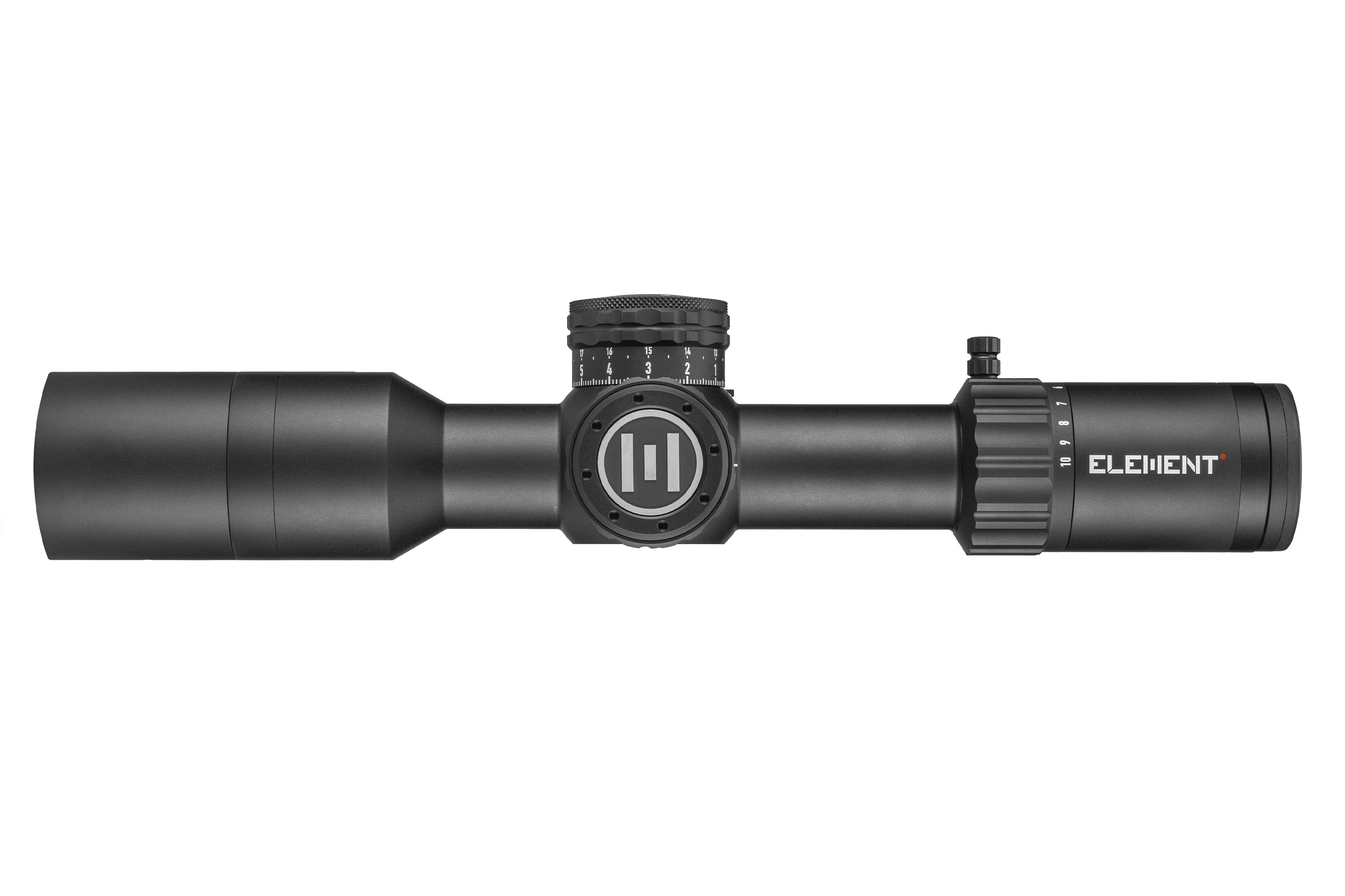 Element Optics Theos Zielfernrohr | 2-10x42 | MPR-1D MRAD FFP Schwarz