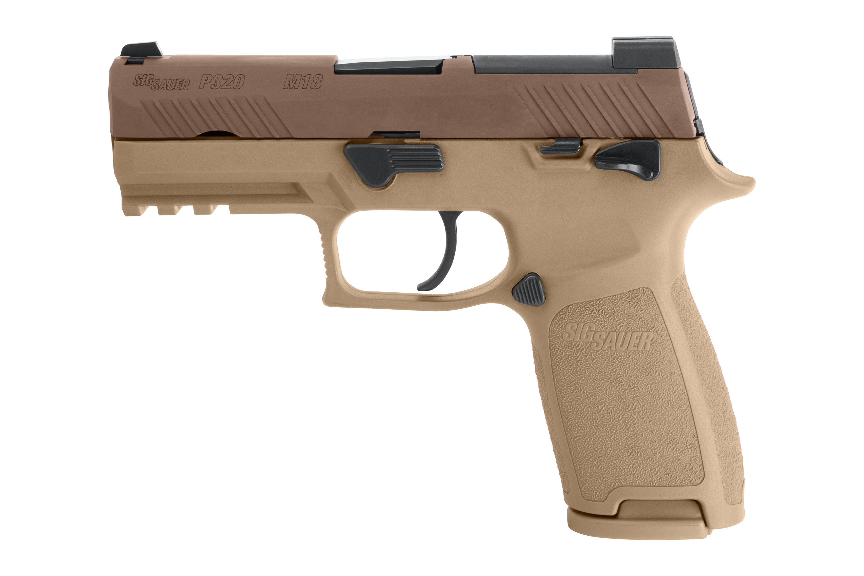 SIG SAUER P320-M18 Coyote Tan 9mm Luger - Selbstladepistole SIG SAUER P320-M18 Coyote Tan 9mm Luger - Selbstladepistole