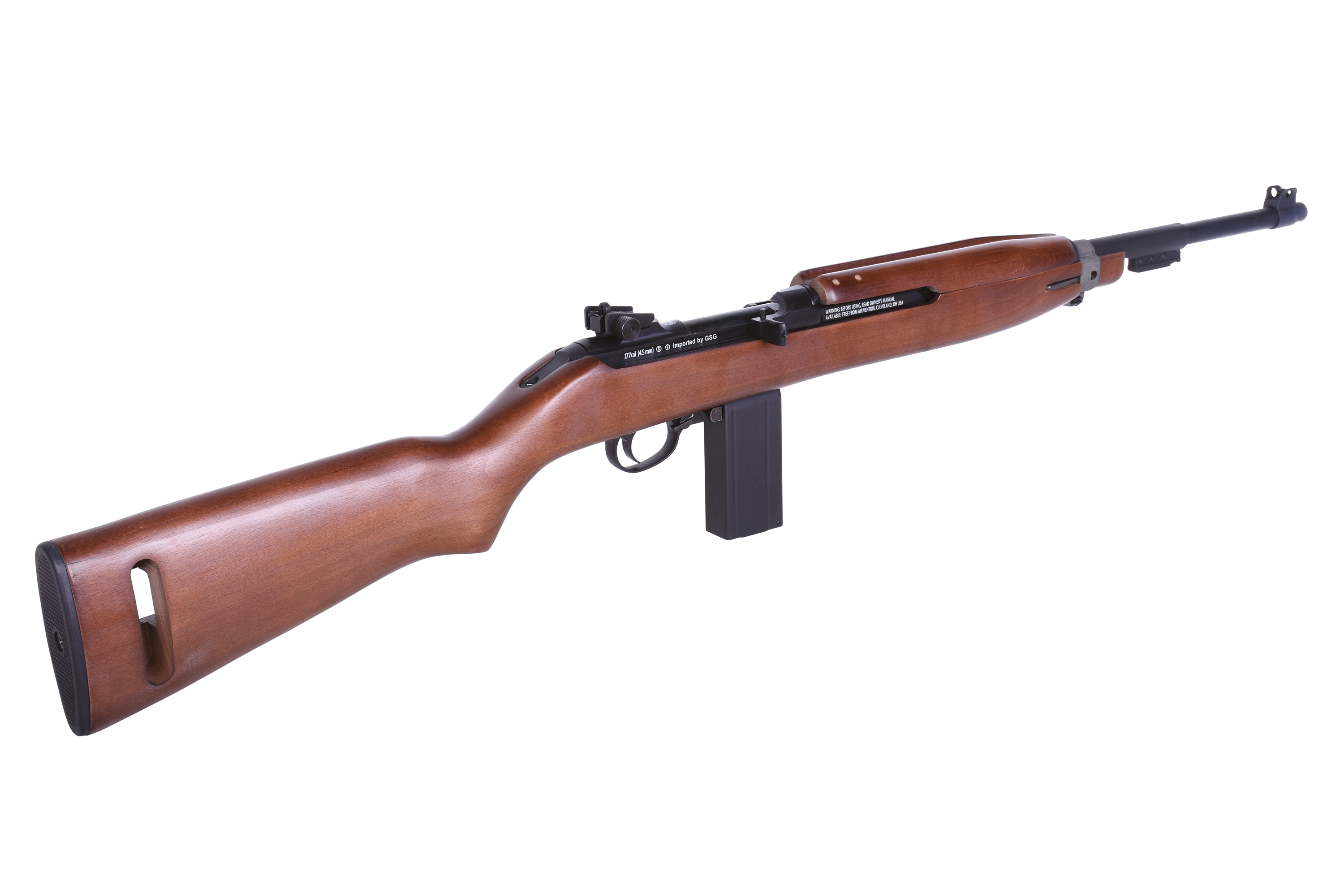 Springfield M1 Carbine Echtholz 4,5mm BB - Druckluft Co2 BlowBack