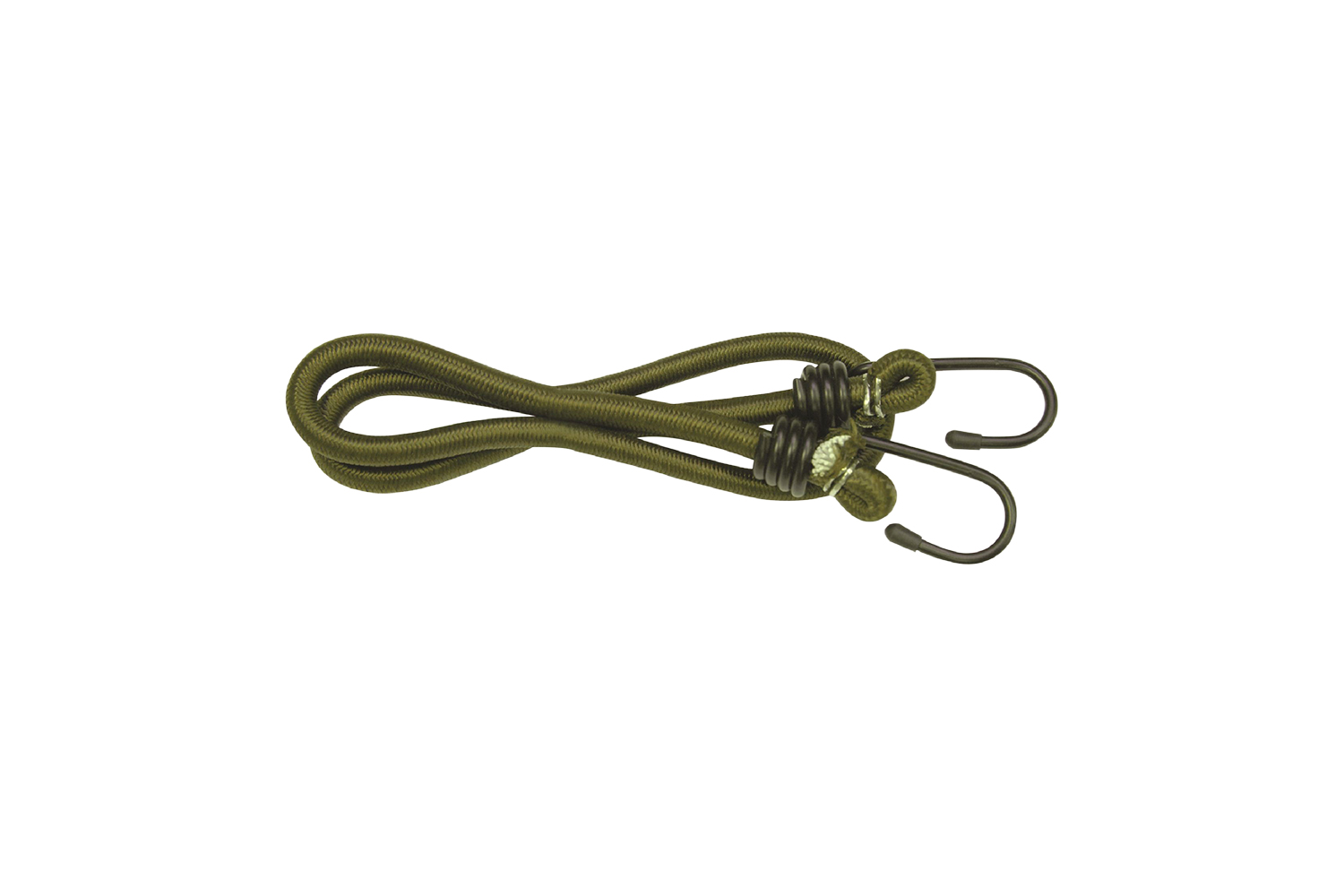 Highlander Forces Spanngummi mit Haken 8mm x 75cm 2er Set