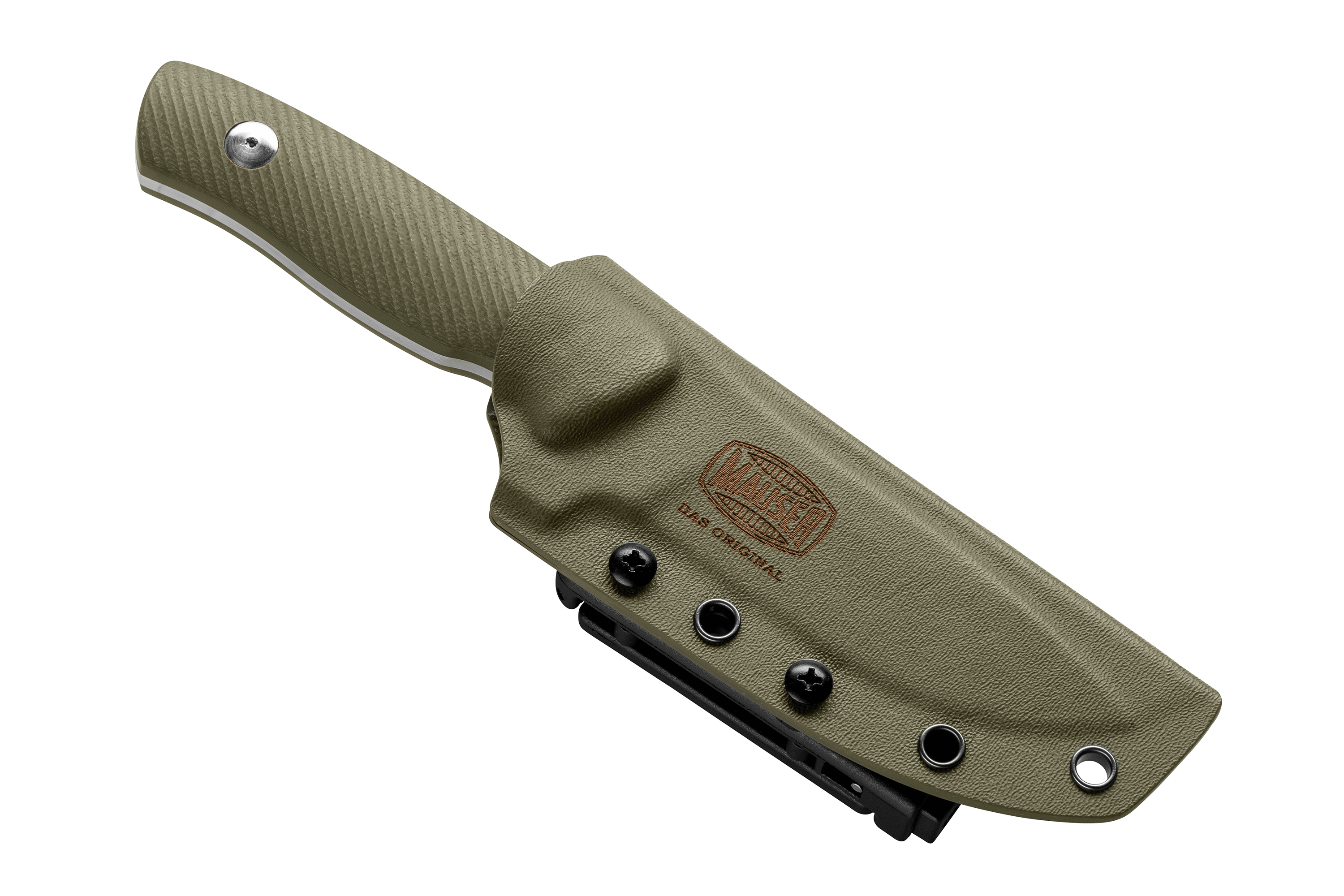 Mauser Jagdmesser mit Scheide grün | Feststehende Messer