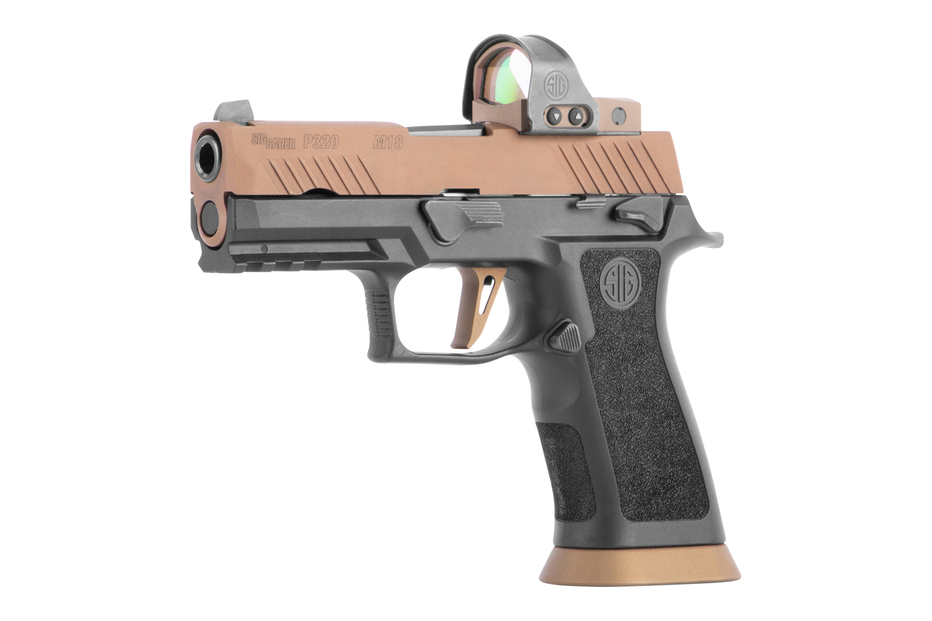 SIG SAUER P320-M18 XCarry Bicolor Bronze 9mm Luger - Selbstladepistole