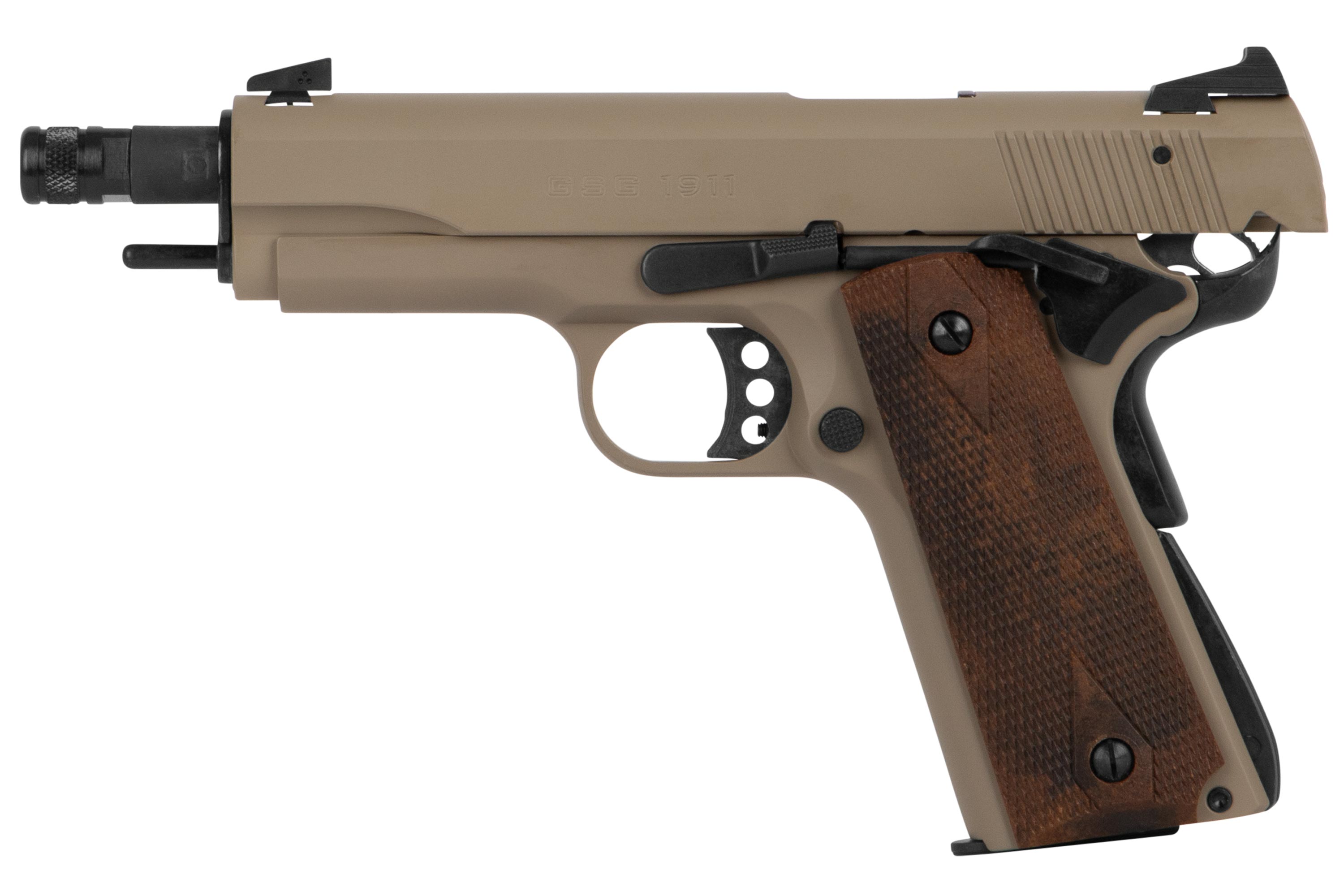 GSG 1911 US Tan .22lr HV - Selbstladepistole