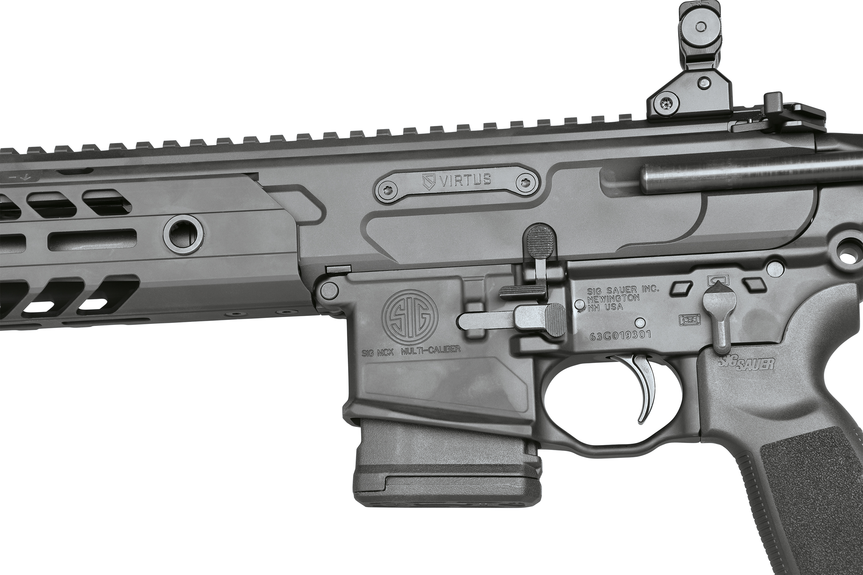 Sig Sauer MCX Virtus Sport Schwarz 11,5'' .223 Remington - Selbstladebüchse