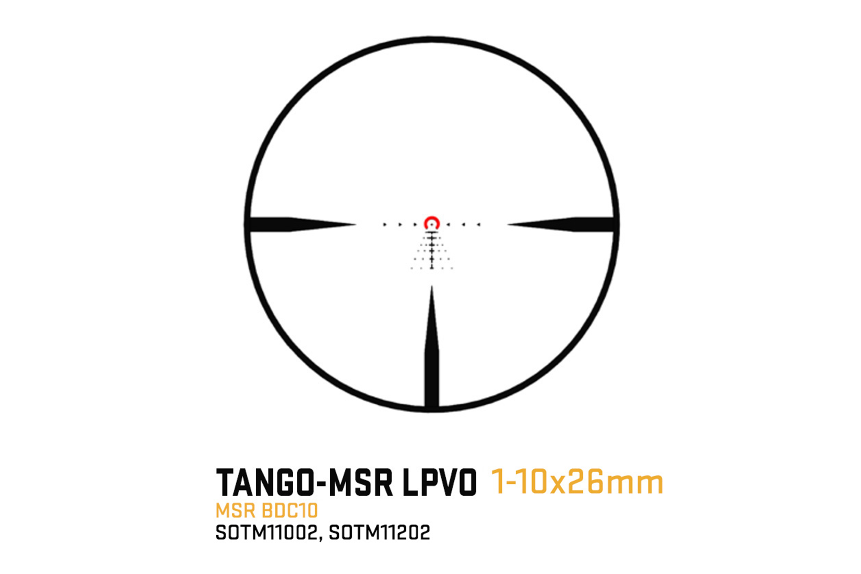 Sig Sauer TANGO-MSR | 1-10x26 | MSR BDC10 FFP