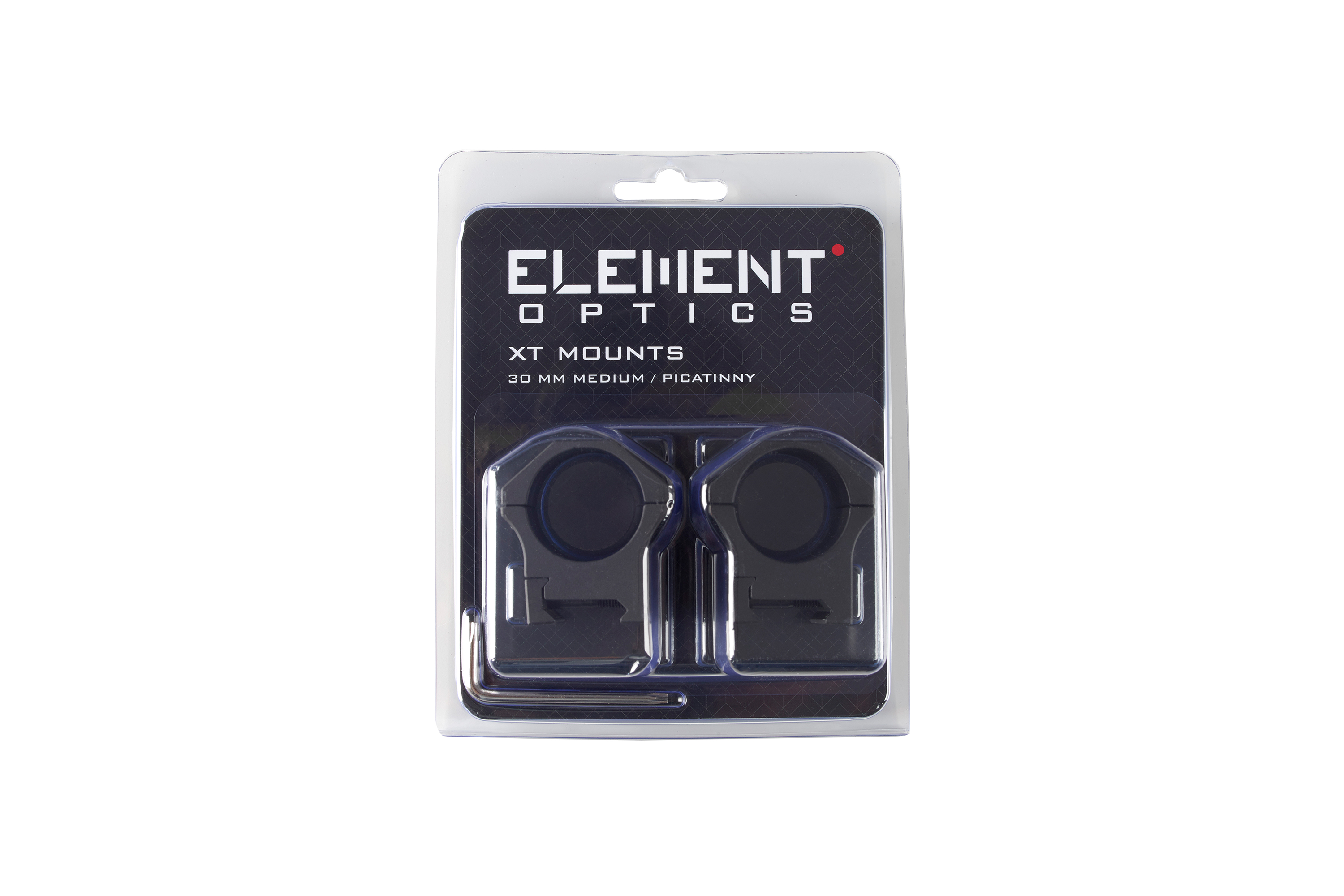 Element Optics XT Montageringe Picatinny | 30 mm | medium