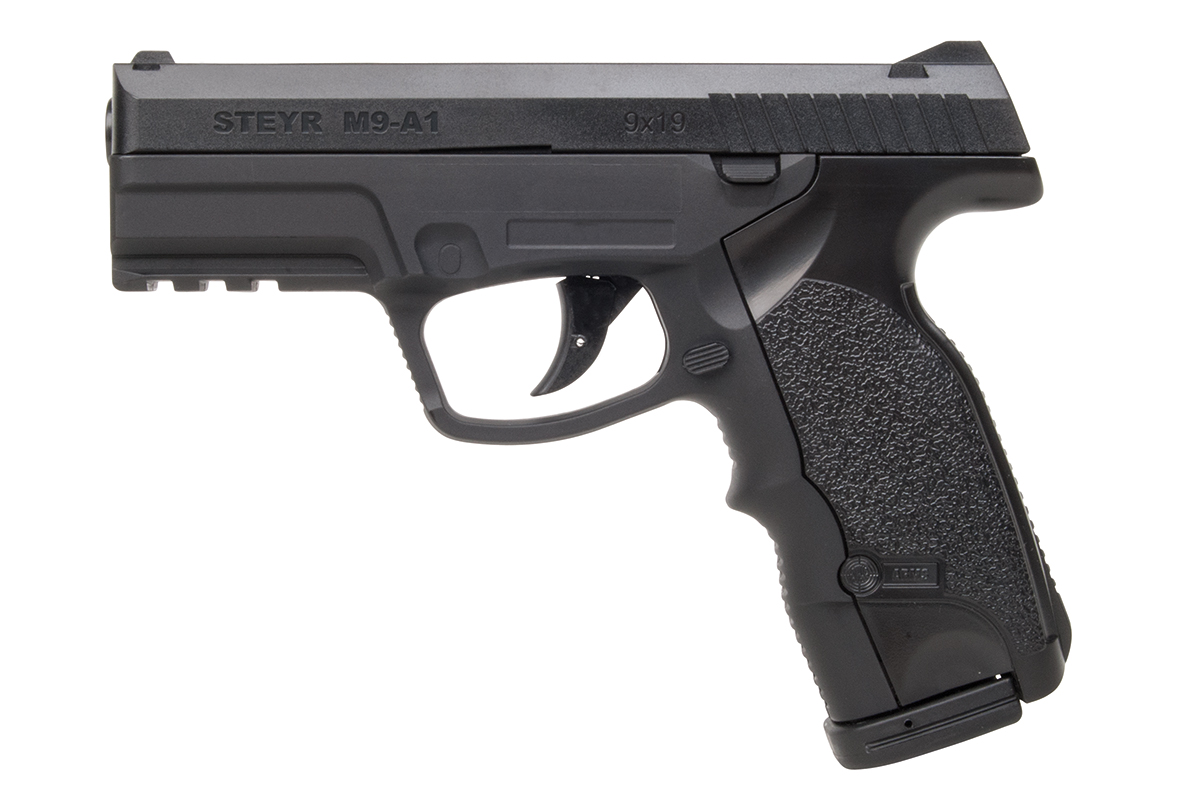 Steyr M9A1 Schwarz 4,5mm BB - Druckluft Co2 Non BlowBack