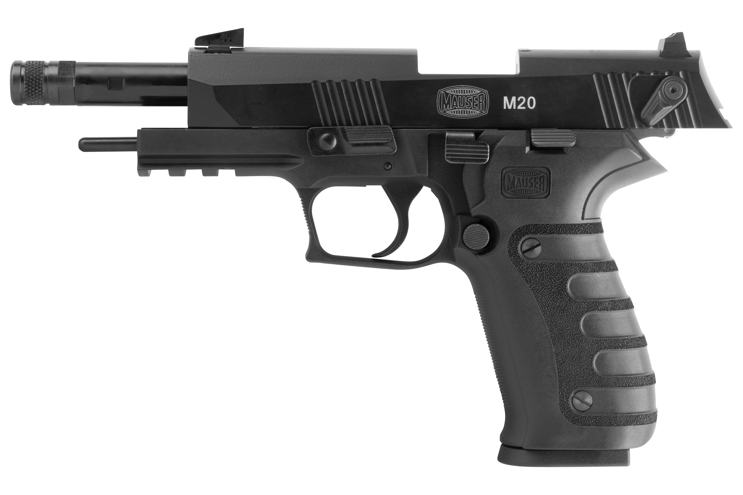 Mauser M20 Black Cerakote SD .22lr - Selbstladepistole