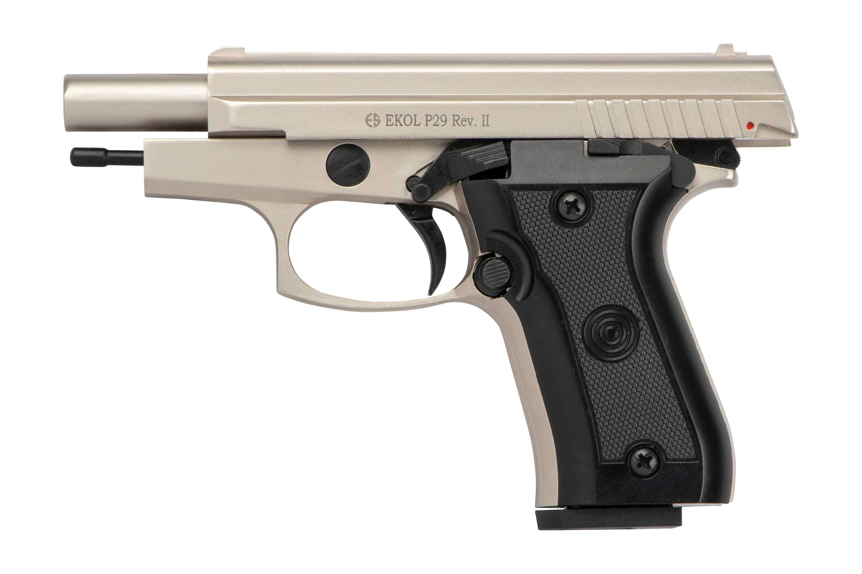 EKOL P29 Nickel 9mm P.A.K. - Gas Signal