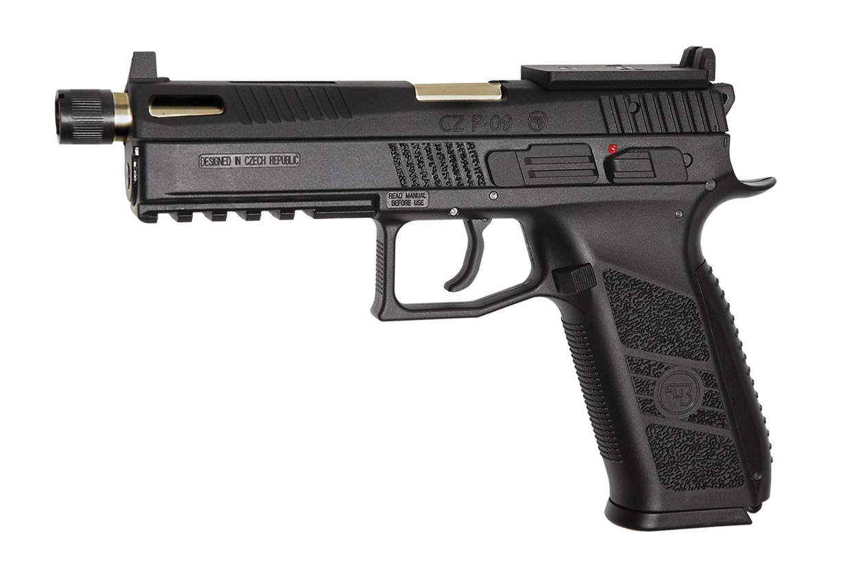 CZ 75 P-09 Optic Ready inkl. Koffer schwarz 6mm - Airsoft Co2 BlowBack CZ 75 P-09 Optic Ready inkl. Koffer schwarz 6mm - Airsoft Co2 BlowBack