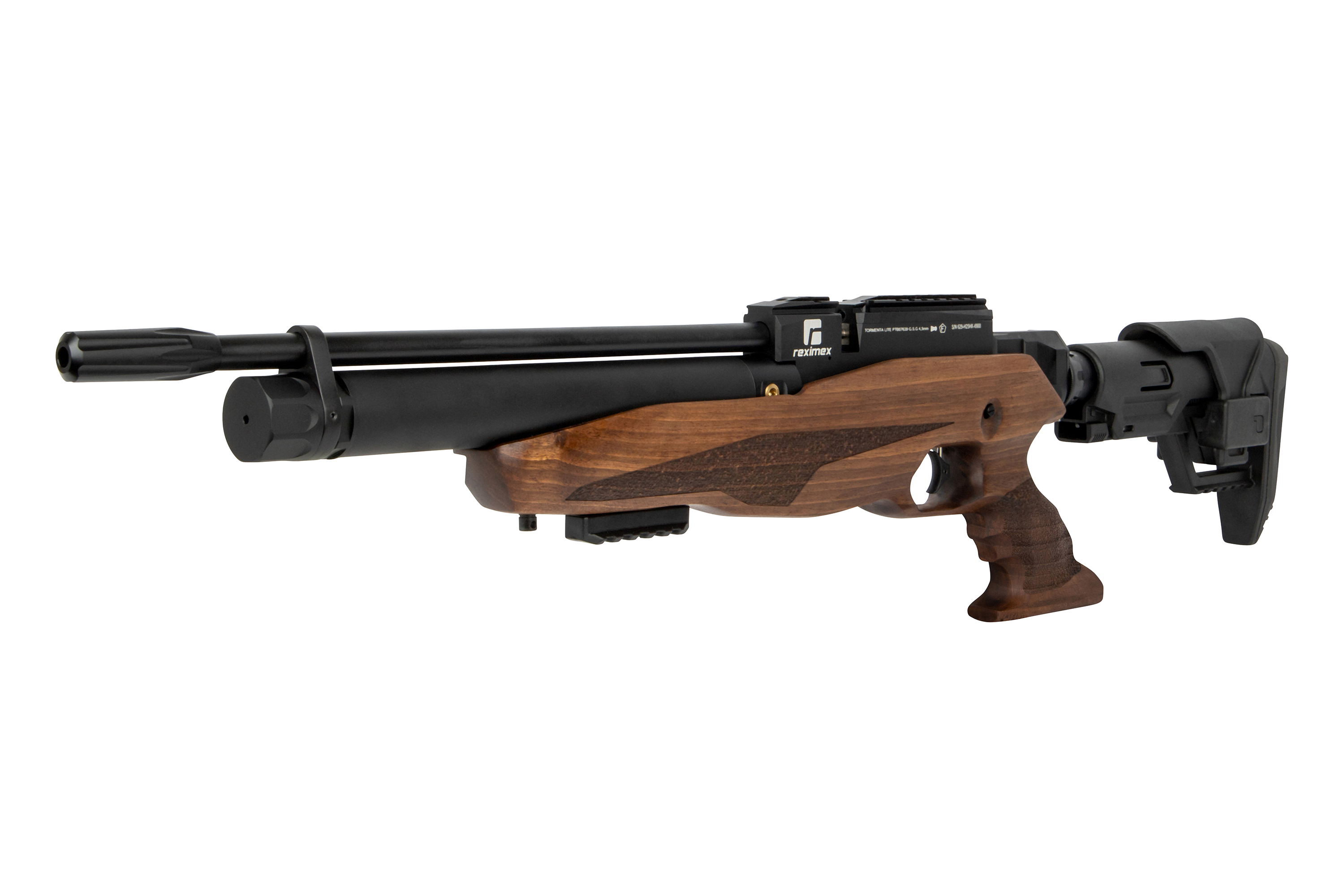 Reximex Tormenta Lite Walnuss  4,5mm - Druckluft Pressluft | PCP